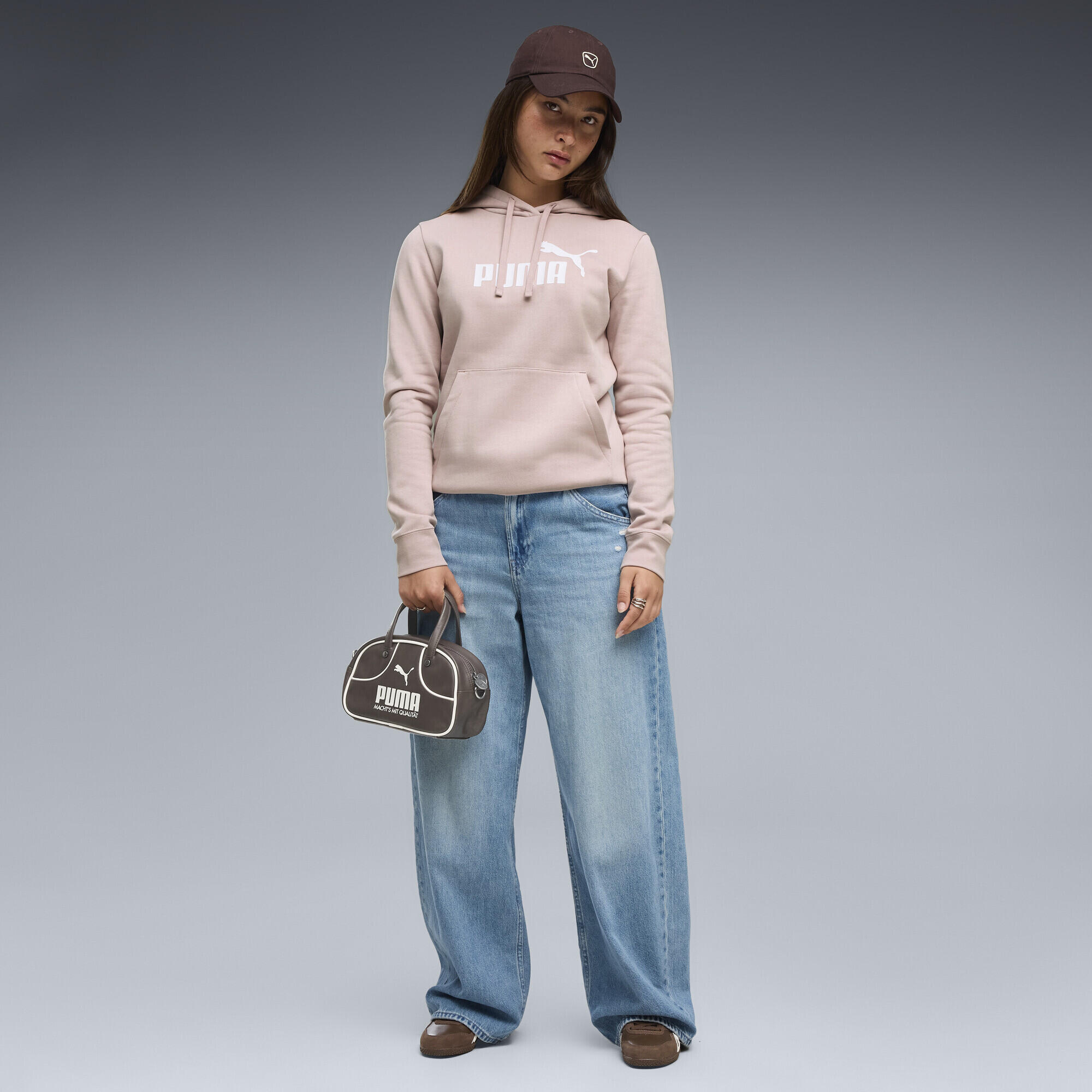 Felpa con cappuccio ESS N. 1 Logo da donna PUMA 4/5