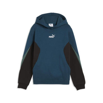 Essentials hoodie met kleurvlakken voor jongeren puma