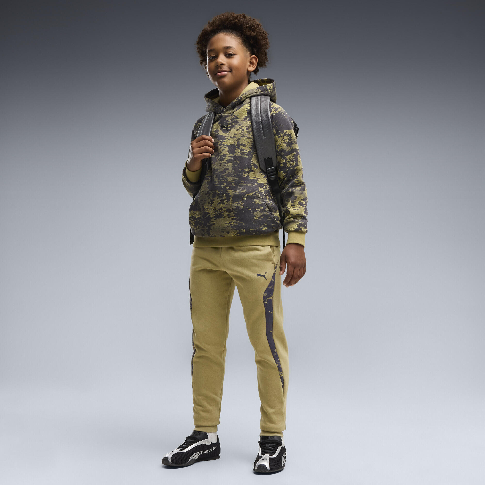 PUMA Sport fleece hoodie met camouflageprint voor jongeren PUMA 4/5