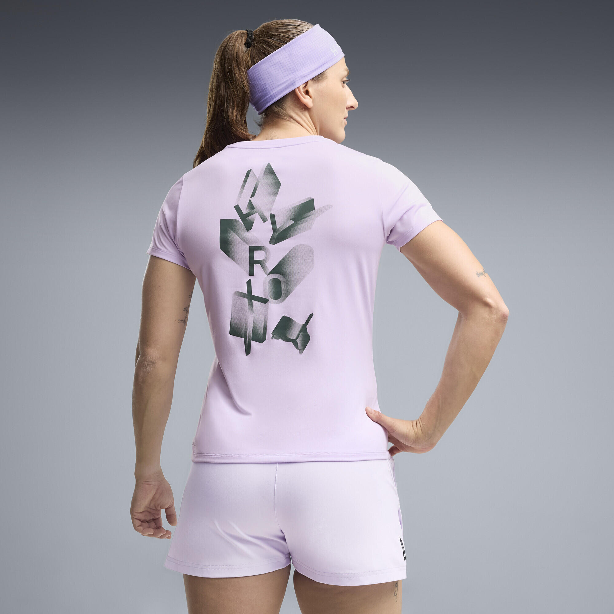 PUMA x HYROX T-shirt met print voor dames PUMA 3/5