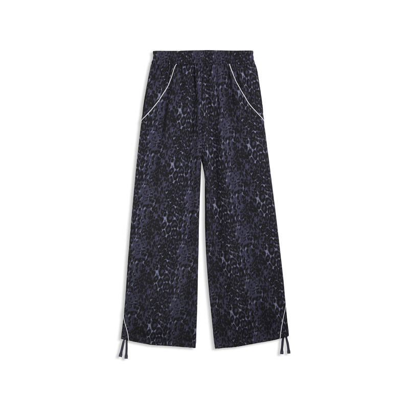 Pantaloni PUMA Sport Relaxed Animal Printed Wide Leg pentru femei PUMA