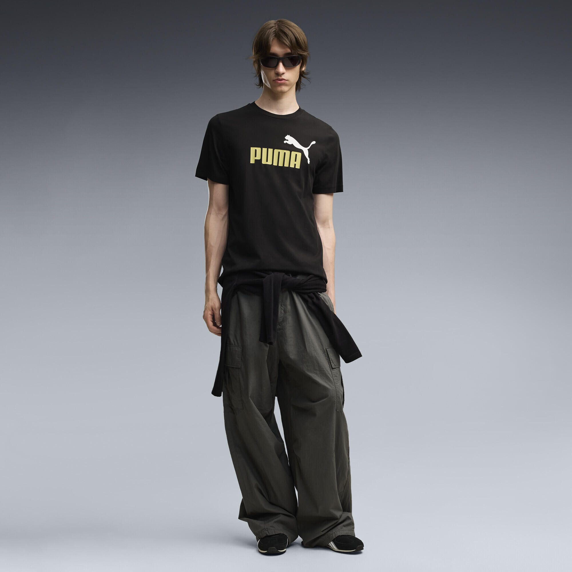 Essentials 2 Colour No. 1 Logo T-shirt voor heren PUMA 4/5