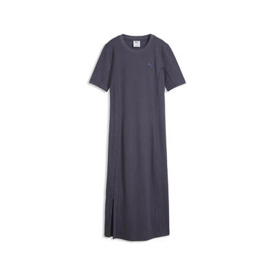 Her slim rib jurk voor dames puma