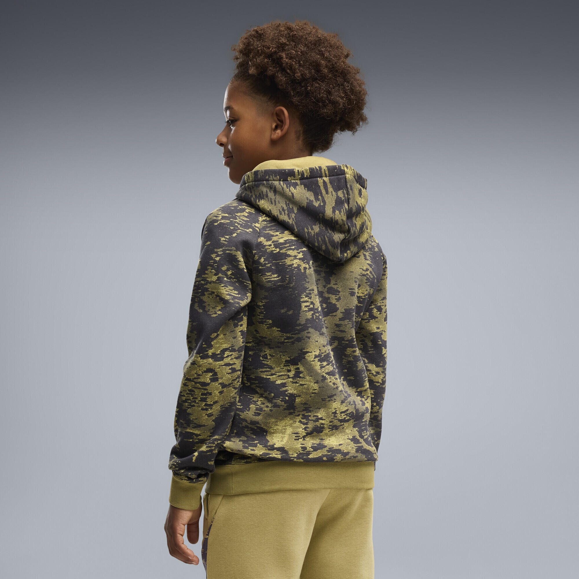 PUMA Sport fleece hoodie met camouflageprint voor jongeren PUMA 3/5