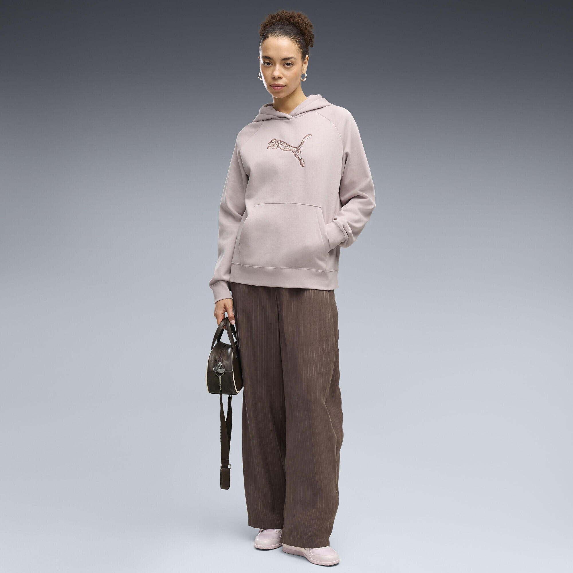 Felpa con cappuccio e paillettes Essentials da donna PUMA 4/5