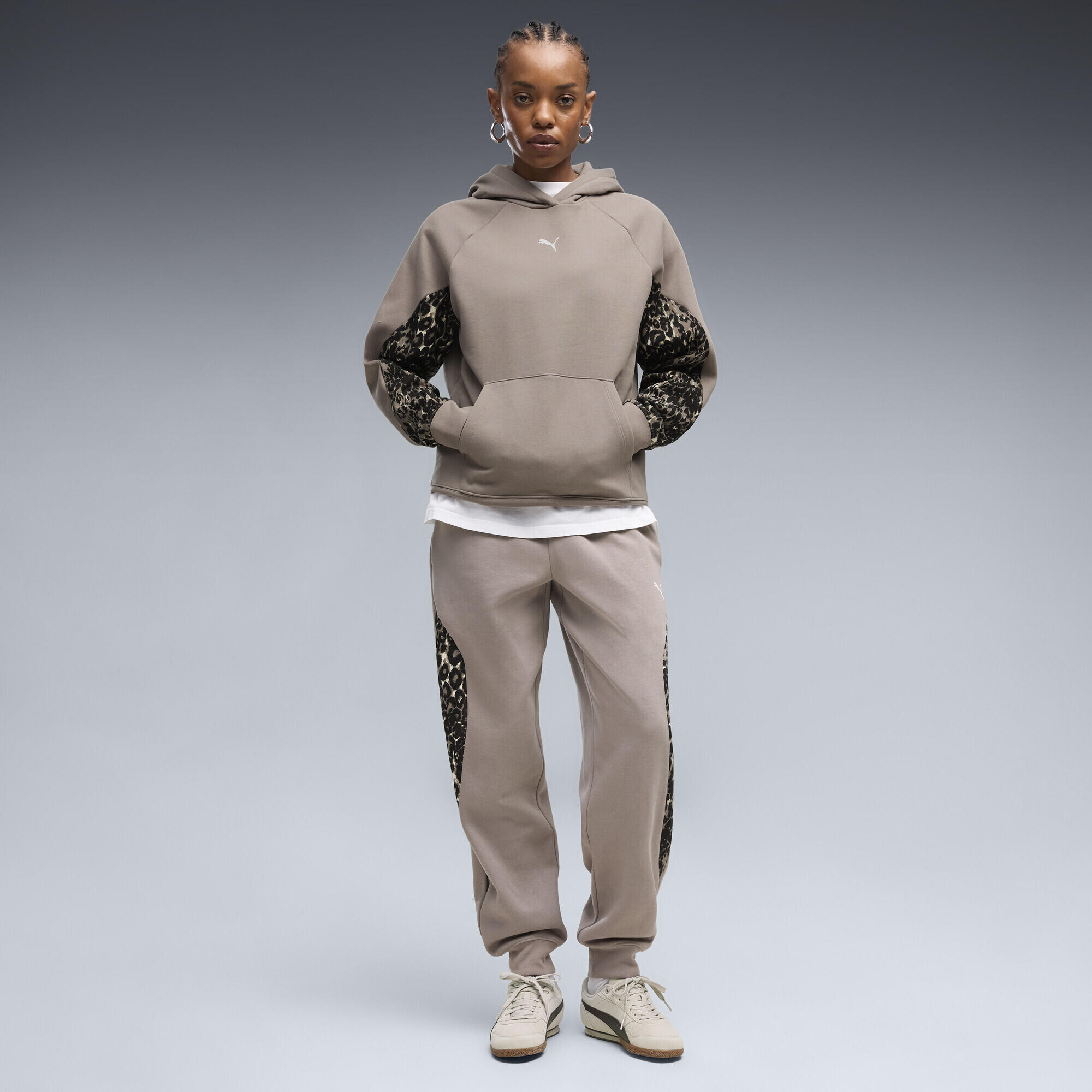 Felpa con cappuccio in felpa PUMA Sport Animal da donna PUMA 4/5