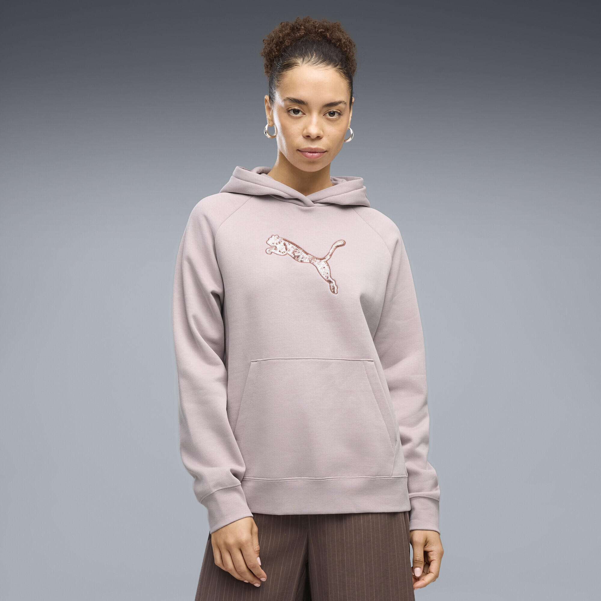 Felpa con cappuccio e paillettes Essentials da donna PUMA 2/5
