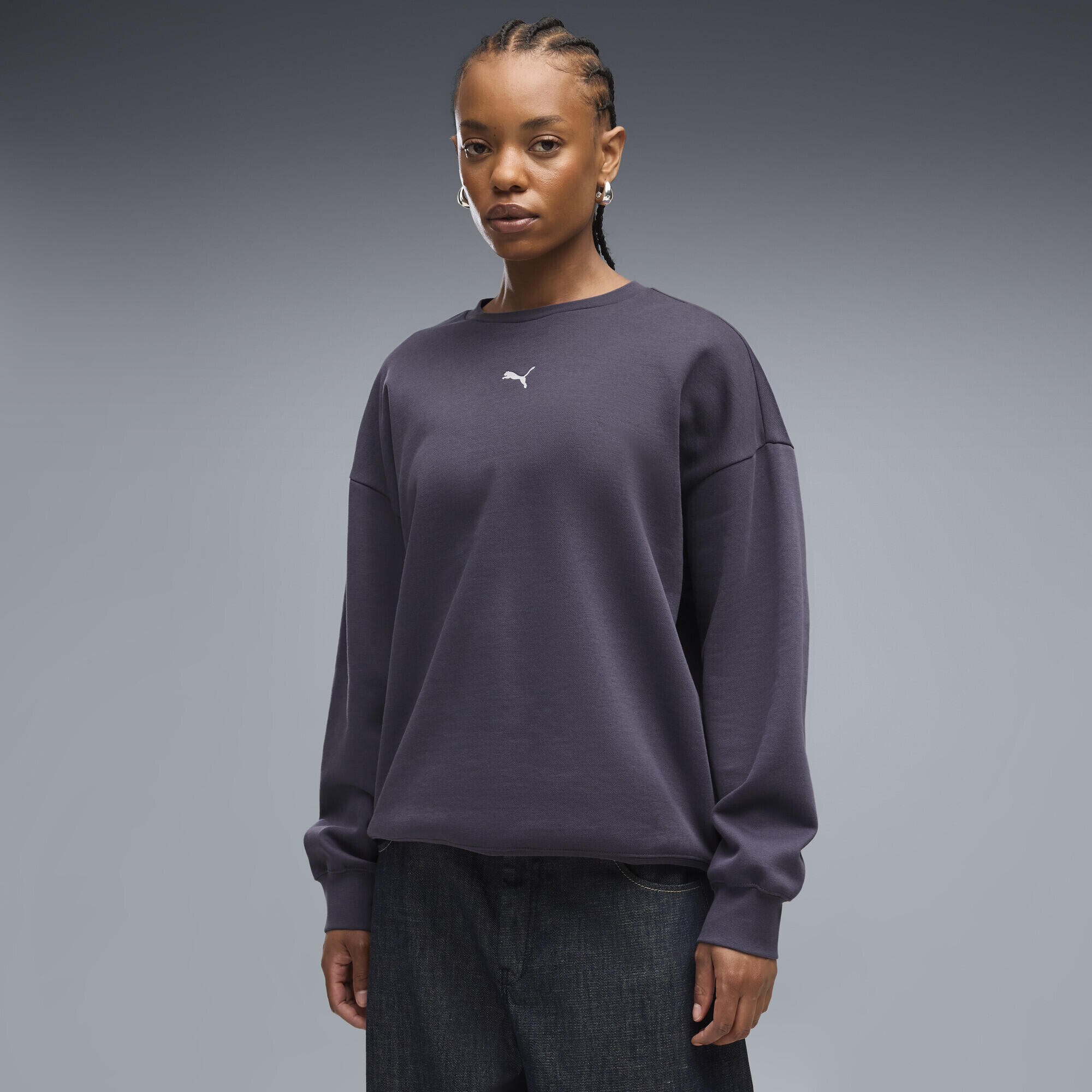 Essentials oversized top met ronde hals voor dames PUMA 2/5