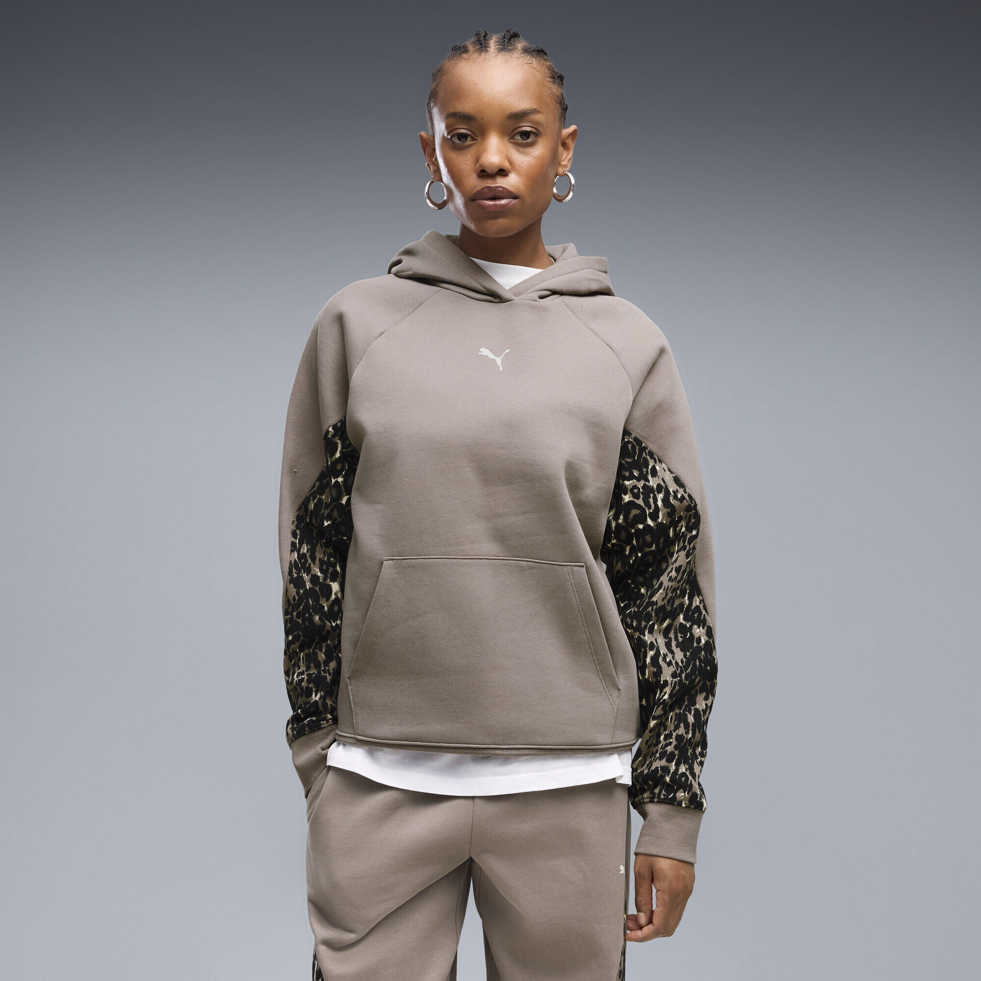 Felpa con cappuccio in felpa PUMA Sport Animal da donna PUMA 2/5
