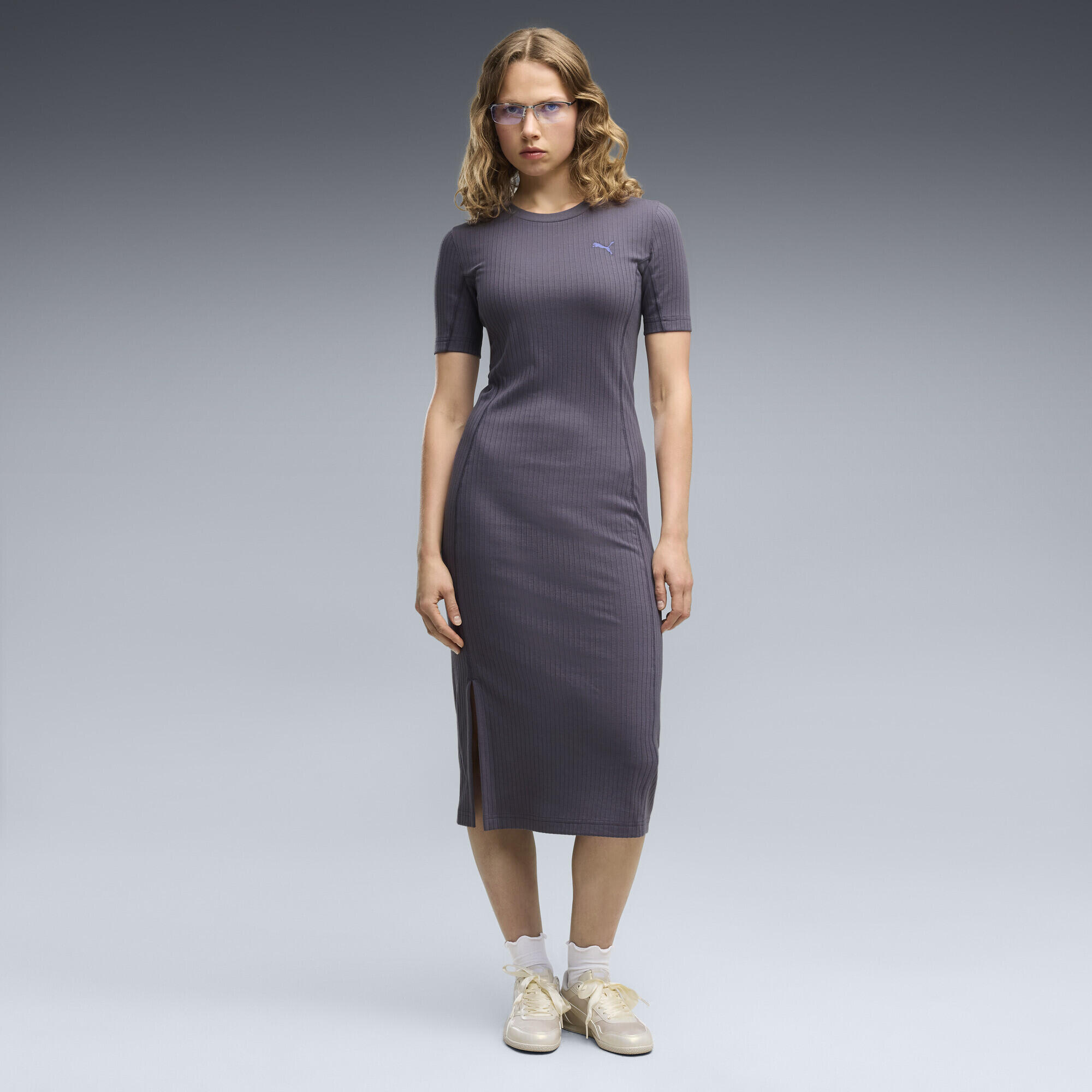 Robe slim côtelée HER Femme PUMA 2/5