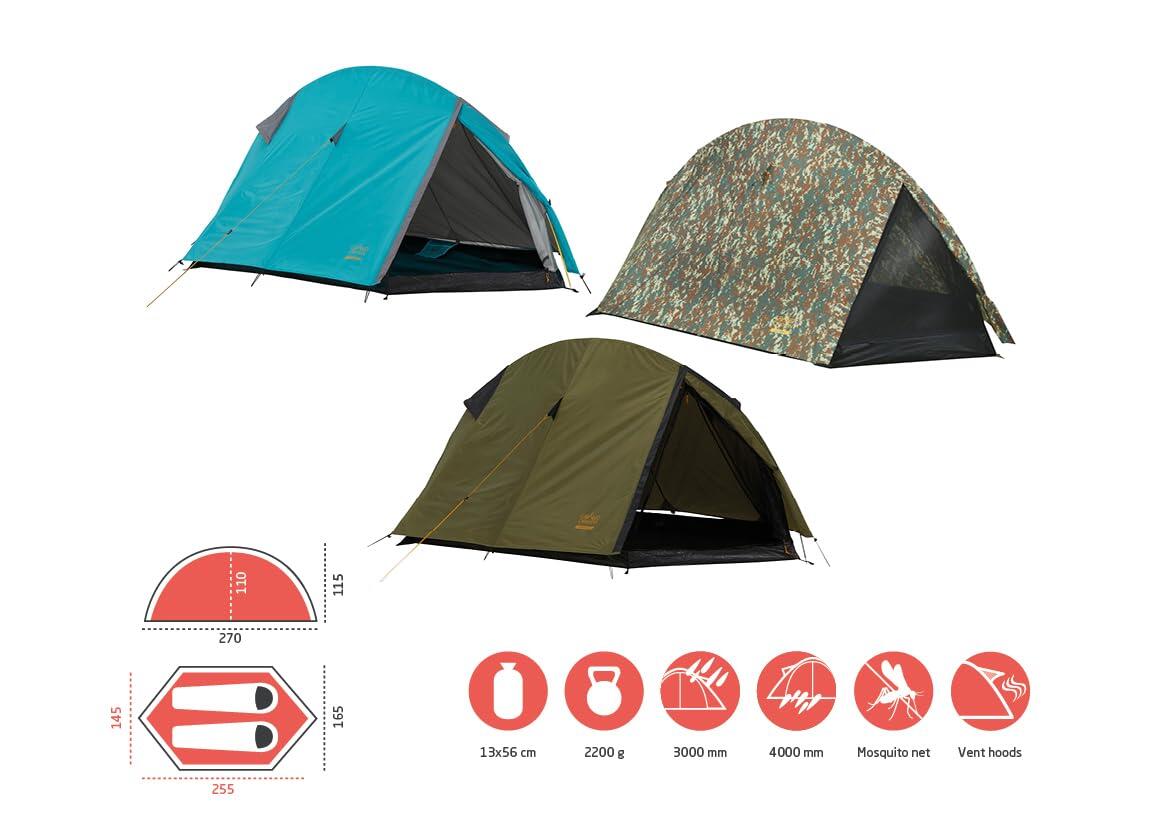 CARDOVA 1 Tente de Trekking/Ultralégère pour 1 Personne/Format Compact & 2/7