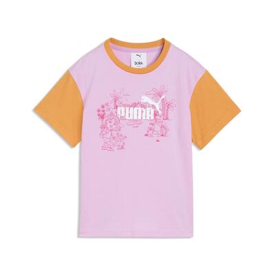 Puma x dora the explorer relaxt t-shirt met print voor kinderen puma