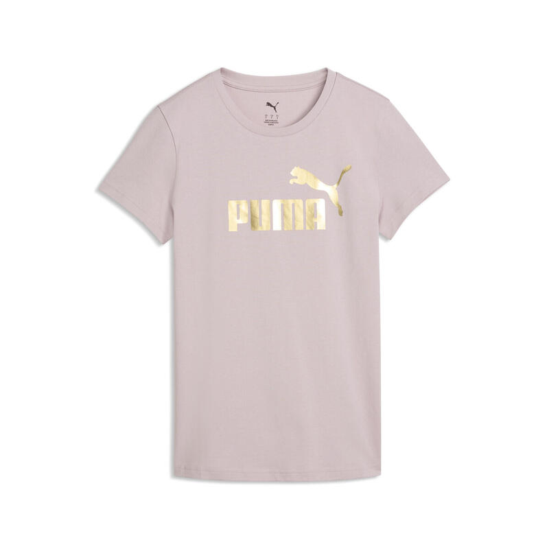 Tricou femei ESS METALLIC No. 1, Negru PUMA