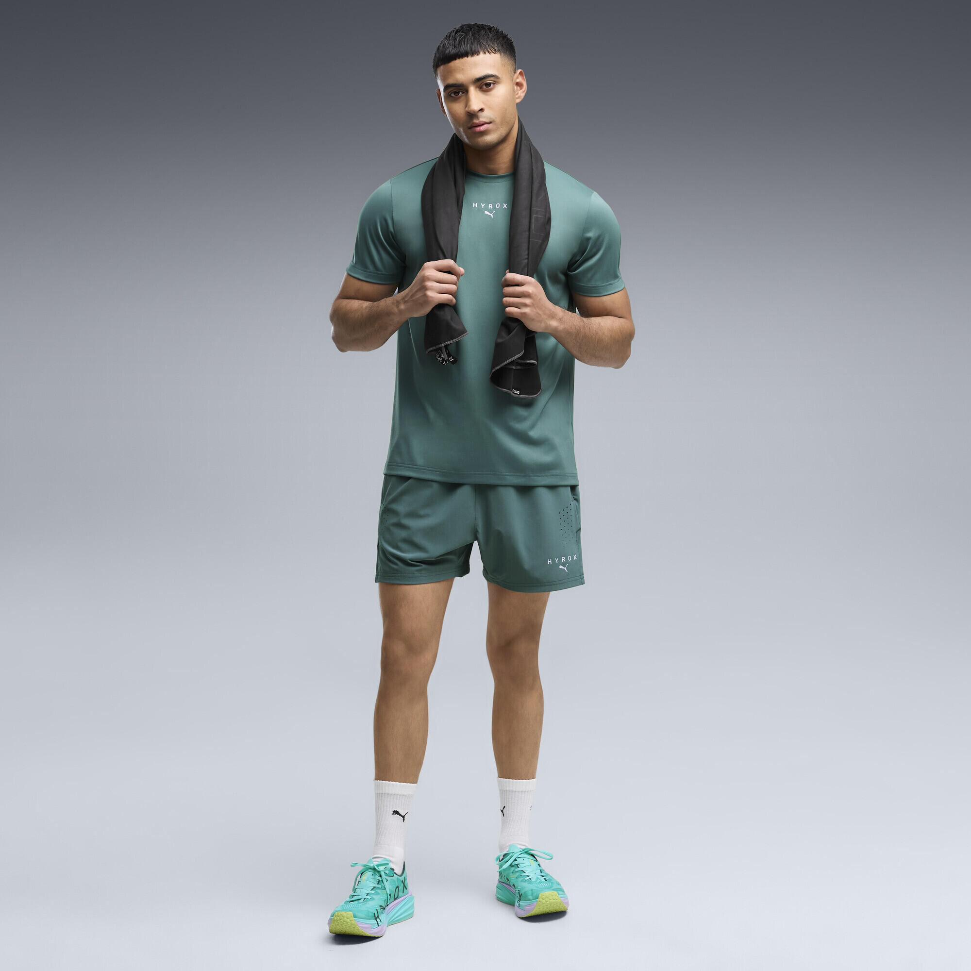 PUMA x HYROX Graphic Tee Men PUMA 4/5