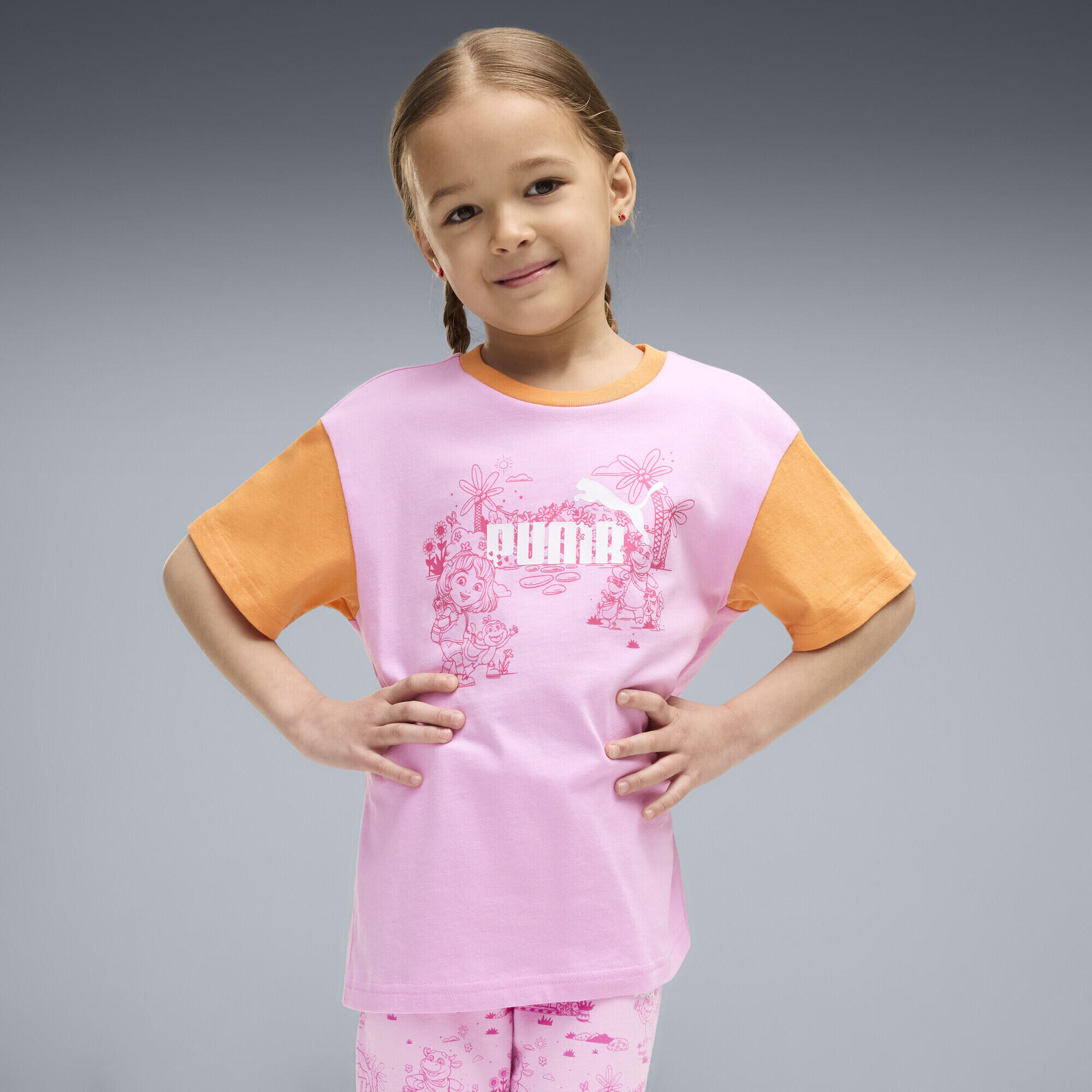 T-shirt grafica dal taglio morbido per bambini PUMA x DORA THE EXPLORER PUMA 2/5