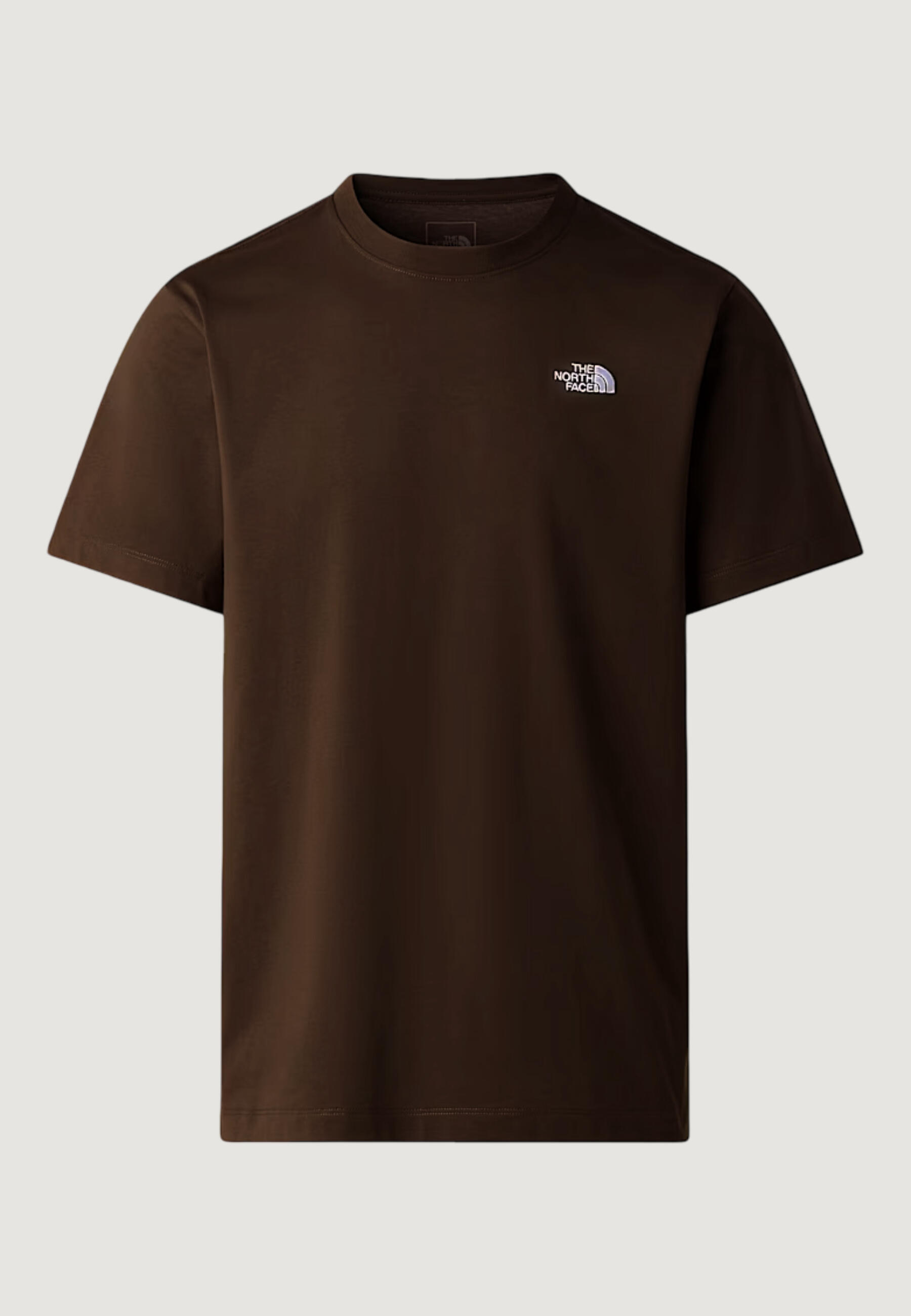 t-shirt crop top M EVOLUTION SIMPLE DOME REGULAR SHORT SL HOMME marron 4/5