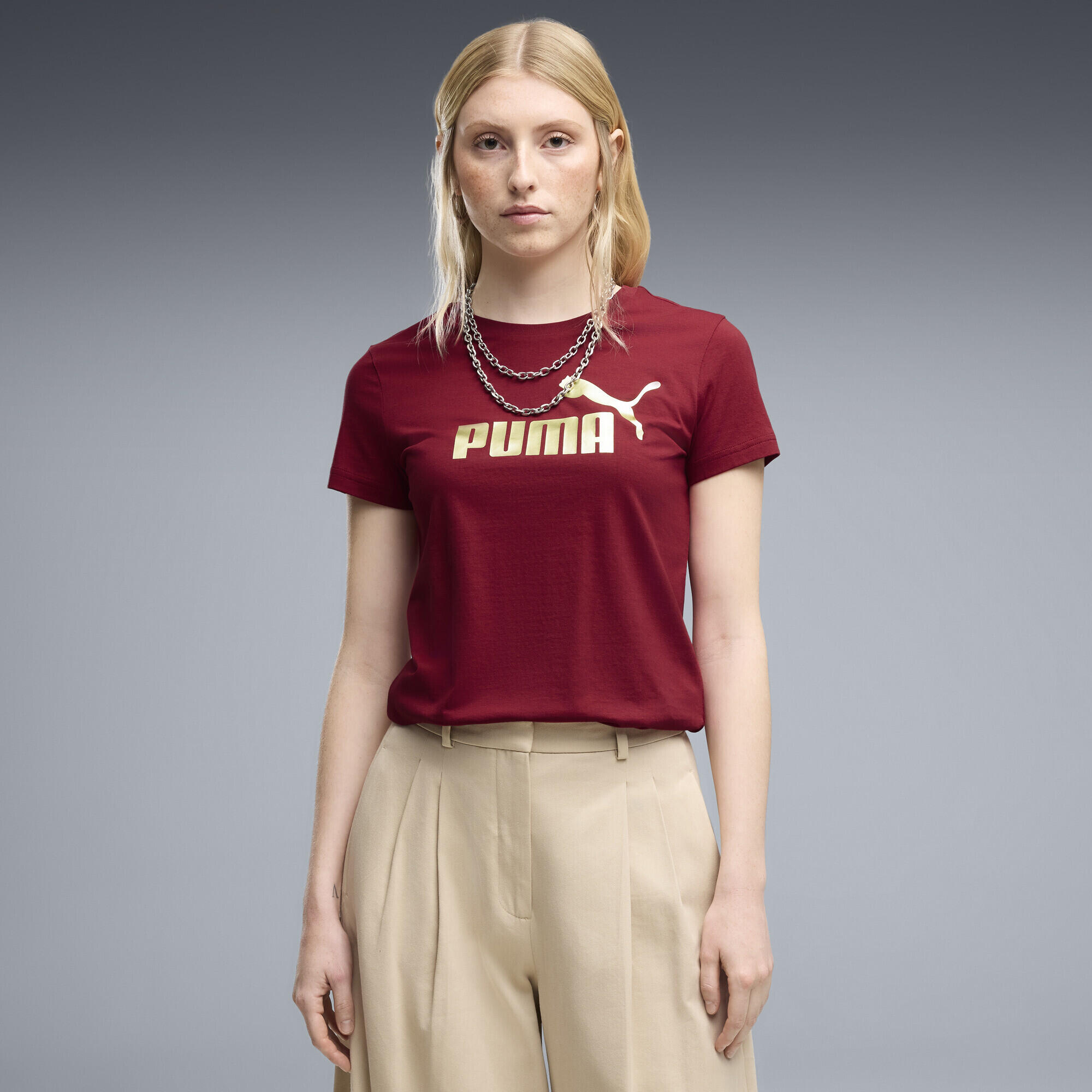 Camiseta ESS METALLIC con logotipo n.º 1 Mujer PUMA 2/5