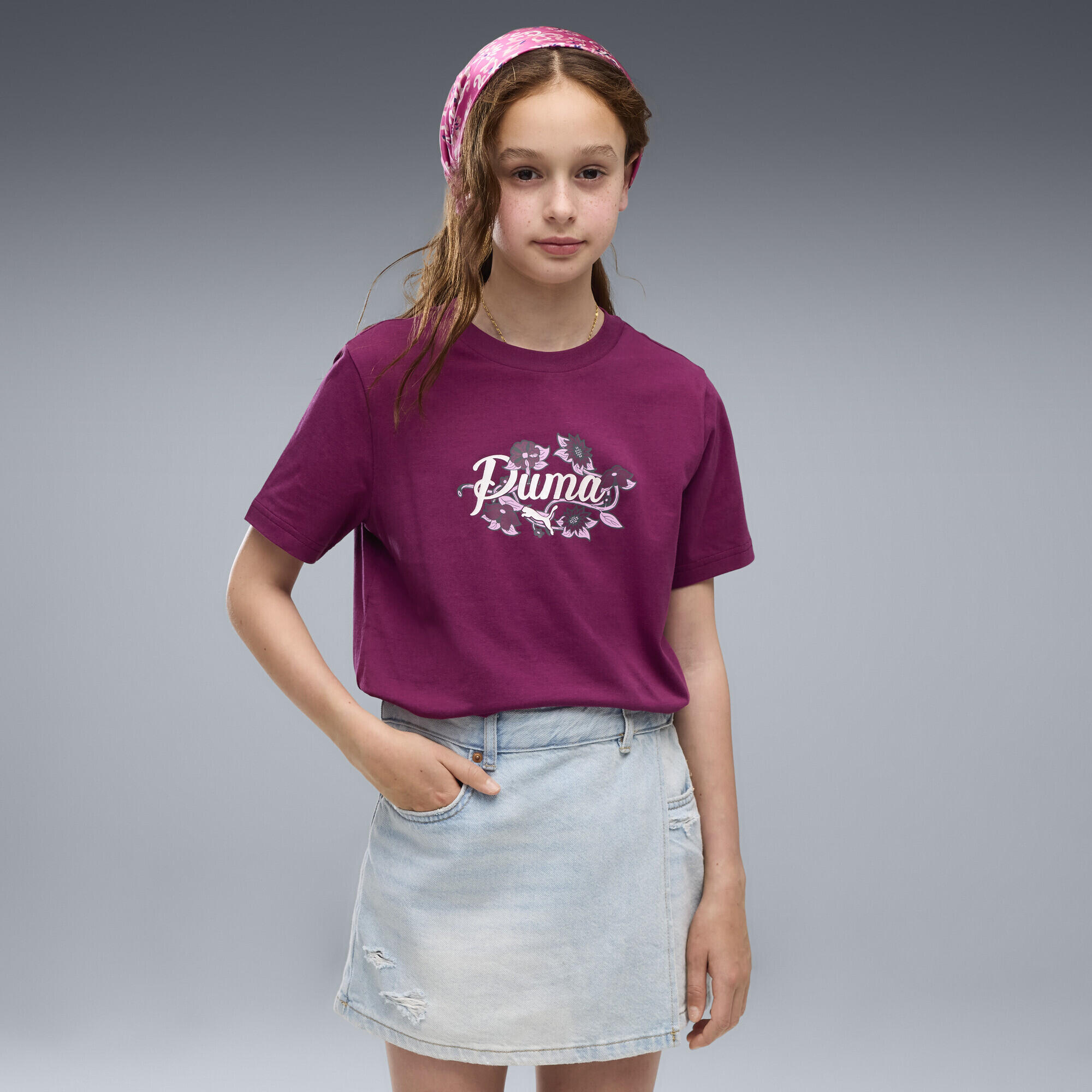 T-shirt con grafica Essentials Nature 2.0 per ragazzi PUMA 2/5
