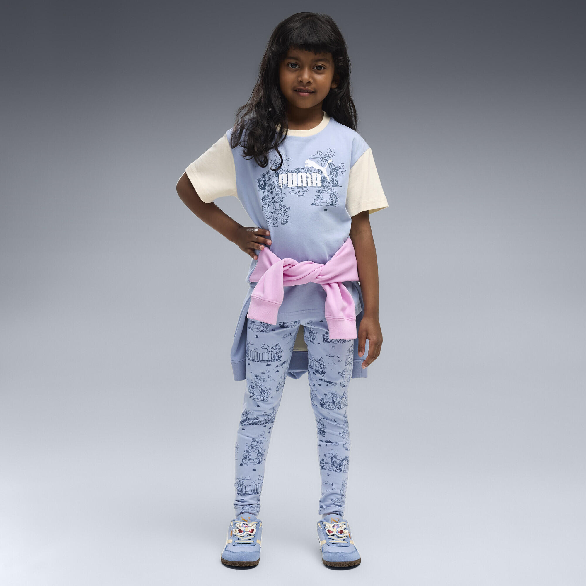 T-shirt grafica dal taglio morbido per bambini PUMA x DORA THE EXPLORER PUMA 4/5