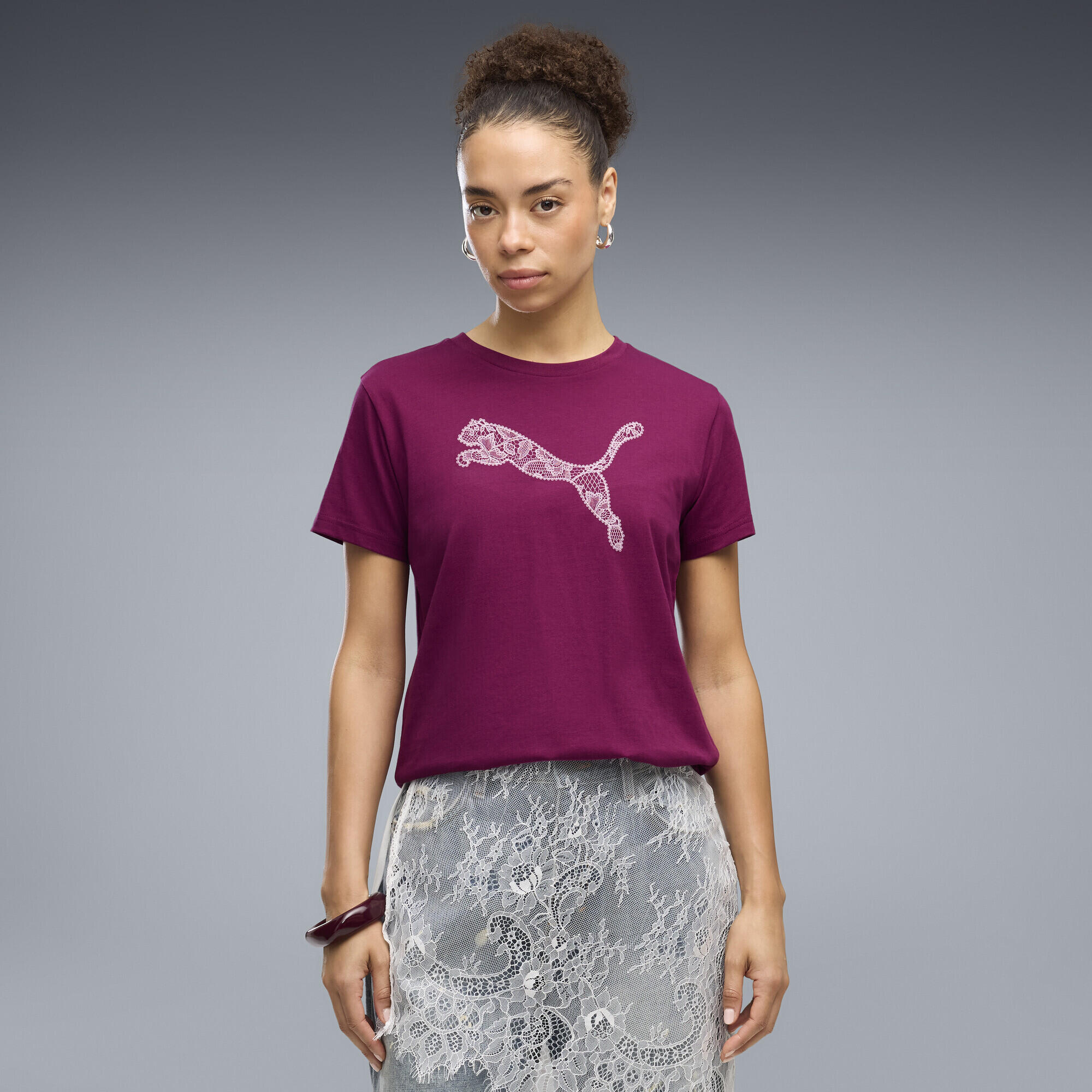 Graphics Lace Cat T-shirt voor dames PUMA 2/5