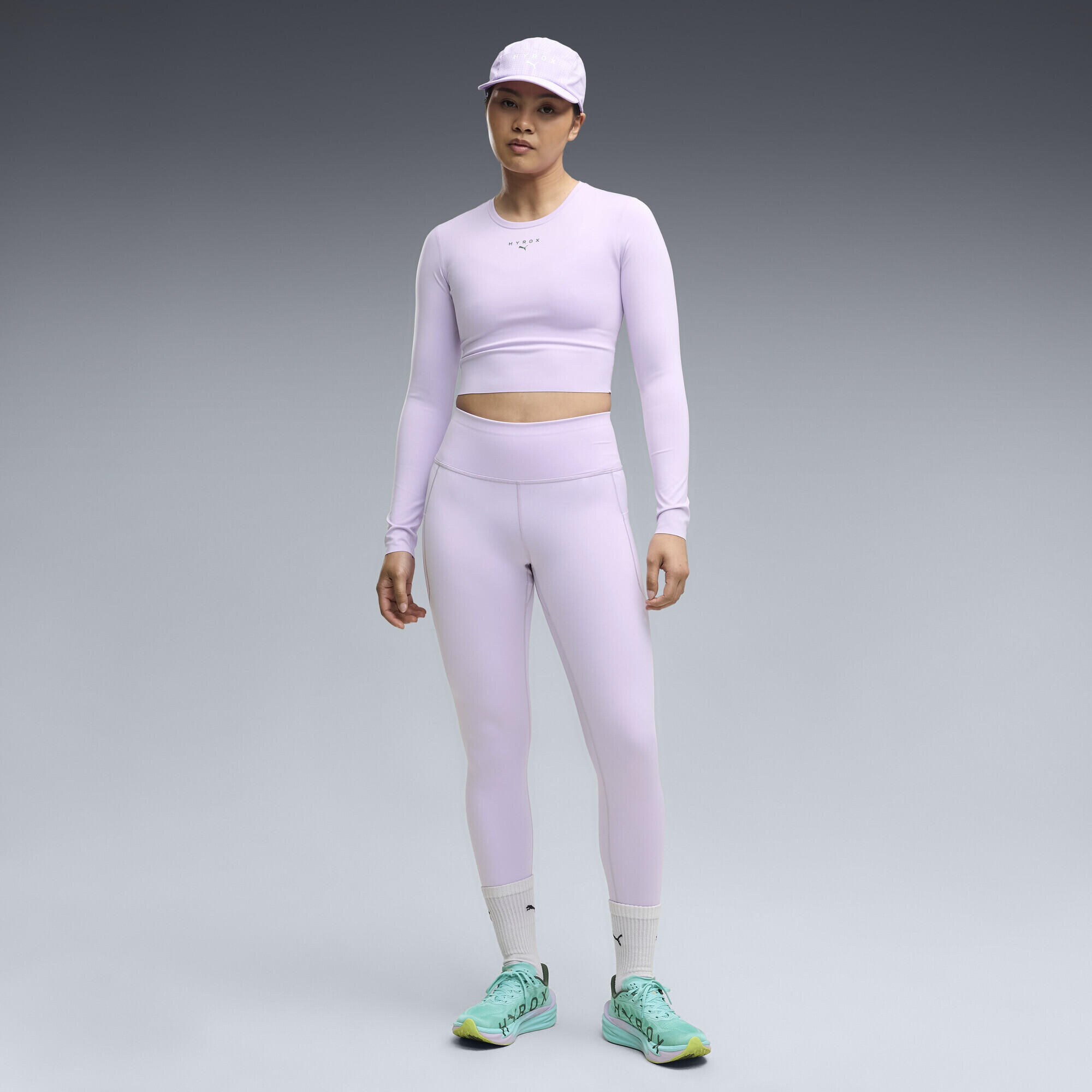 T-shirt court à manches longues PWRMODE PUMA x HYROX Femme PUMA 4/5