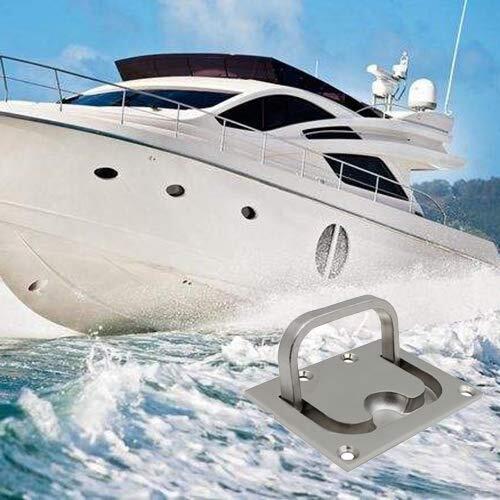 Poignée de Trappe pour Bateaux Poignée Marine en Acier Inoxydable Trappe 6/6