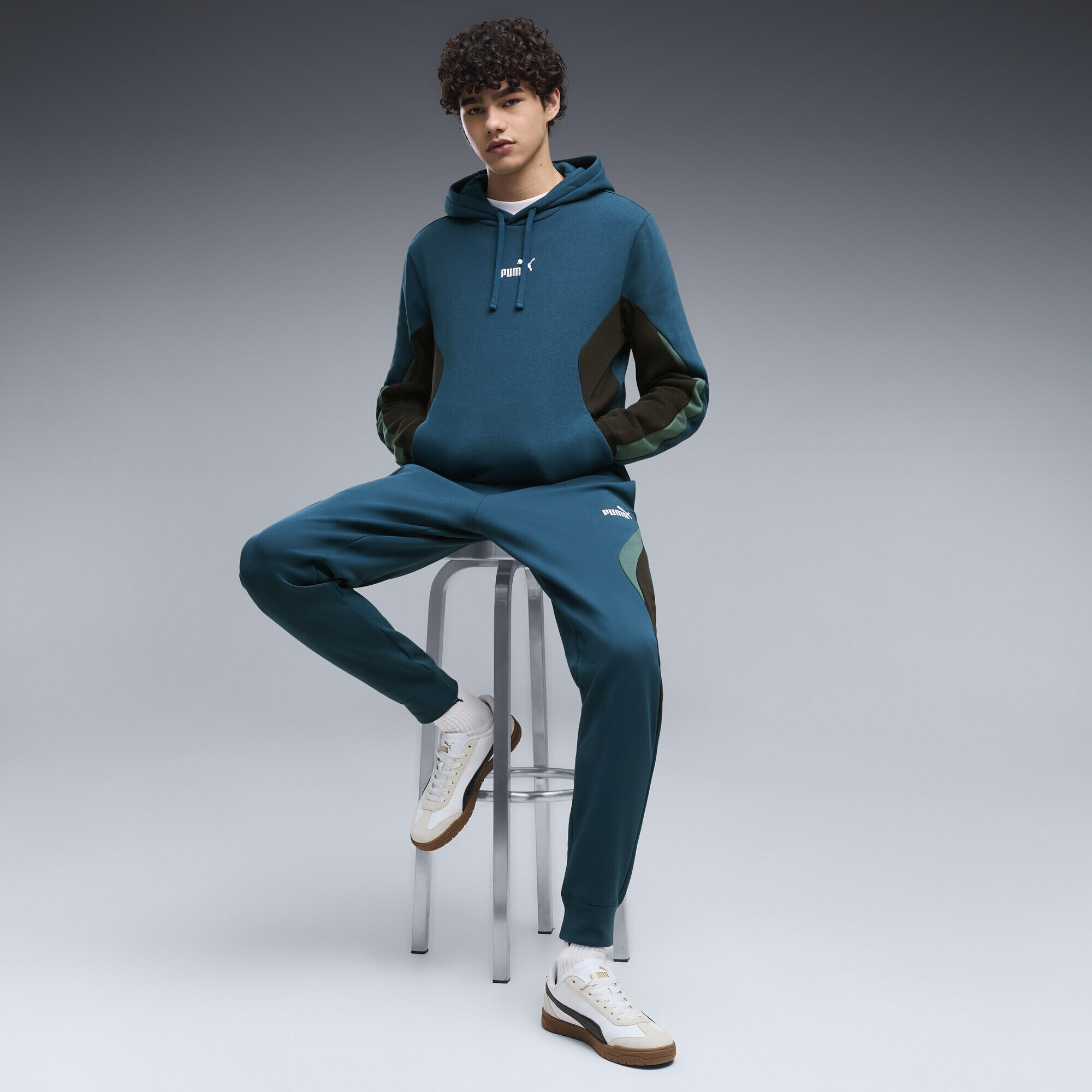 Pantalones de chándal Essentials Colourblock Hombre PUMA 2/5