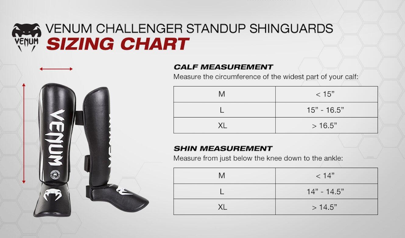 Challenger Standup Protège-tibias, Homme, XL, Noir 3/7