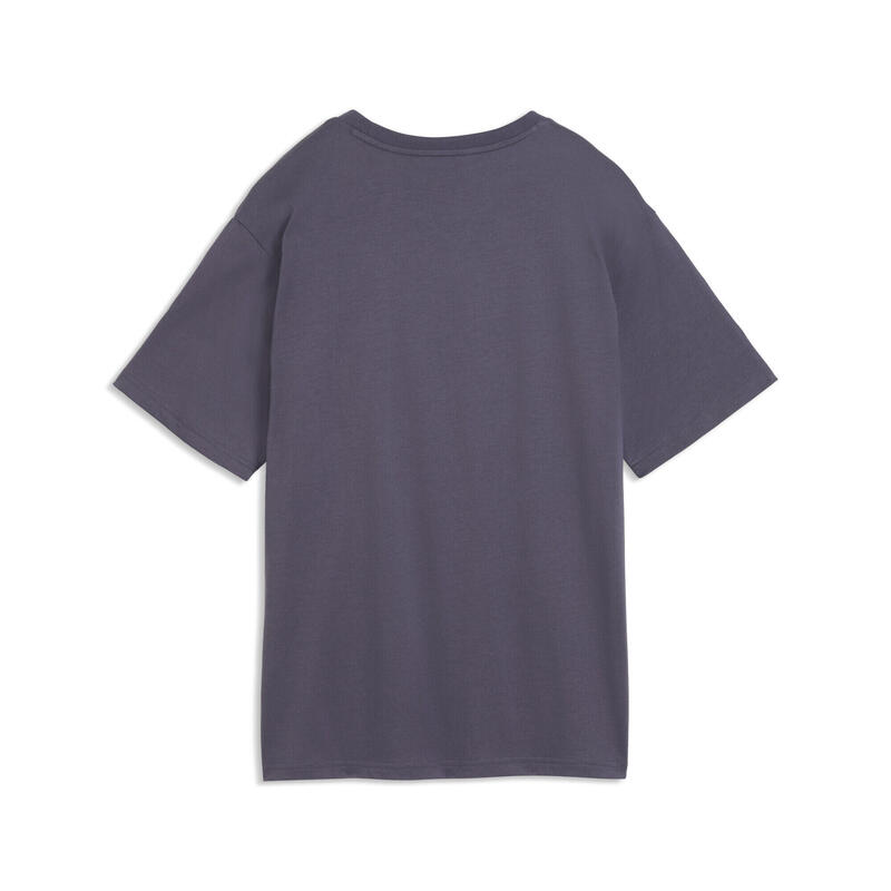 Tricou fitness femei croială lejeră Ess Relaxed albastru PUMA