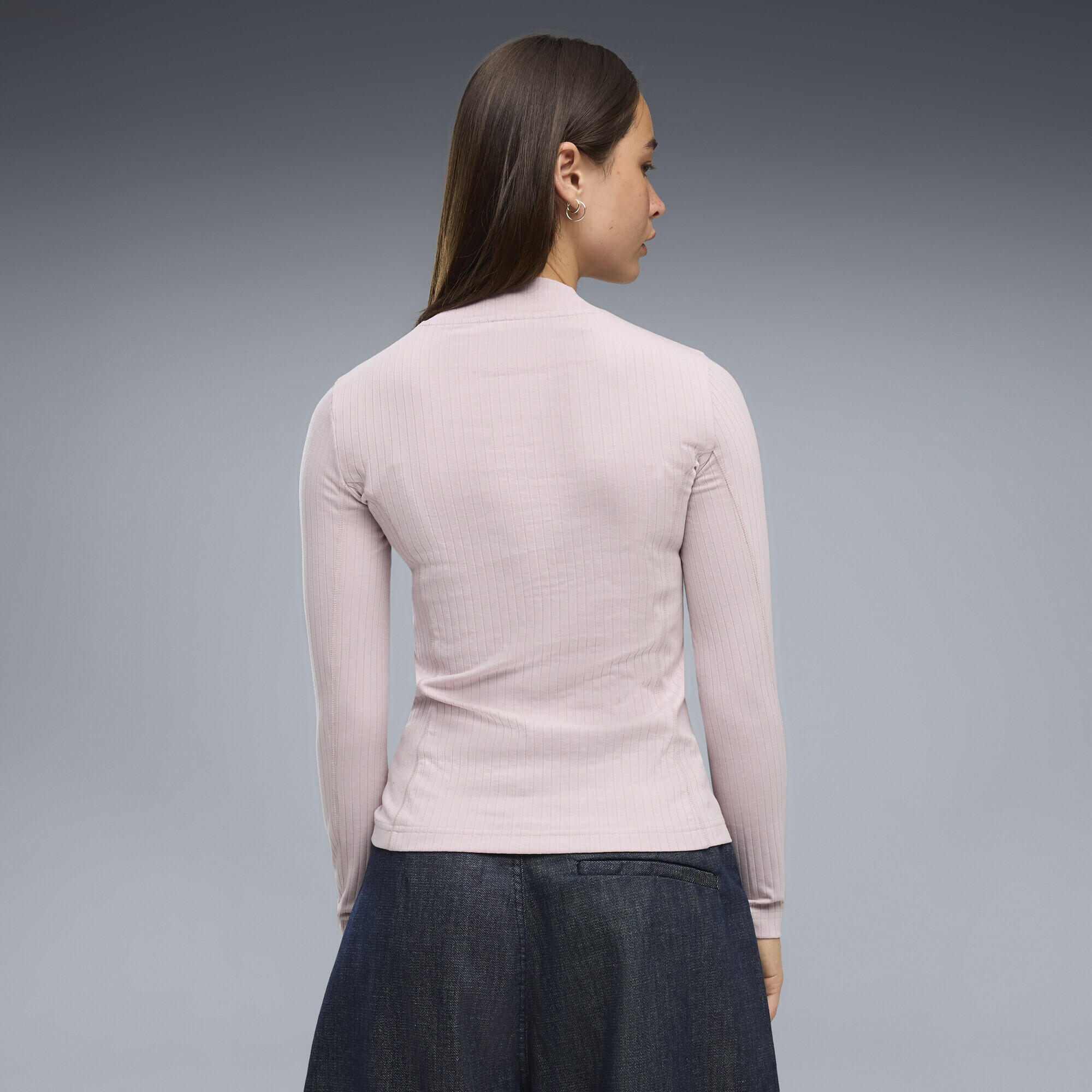 HER Slim Rib T-shirt met lange mouwen voor dames PUMA 3/5