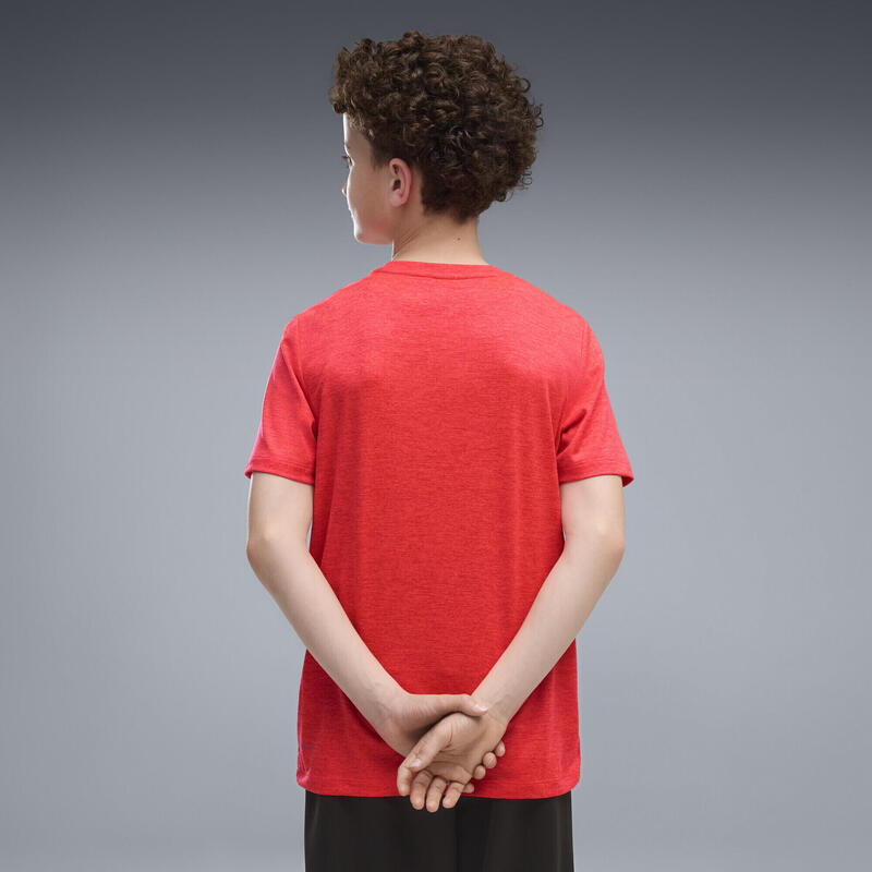Tricou Essentials Training Heather pentru băieți PUMA
