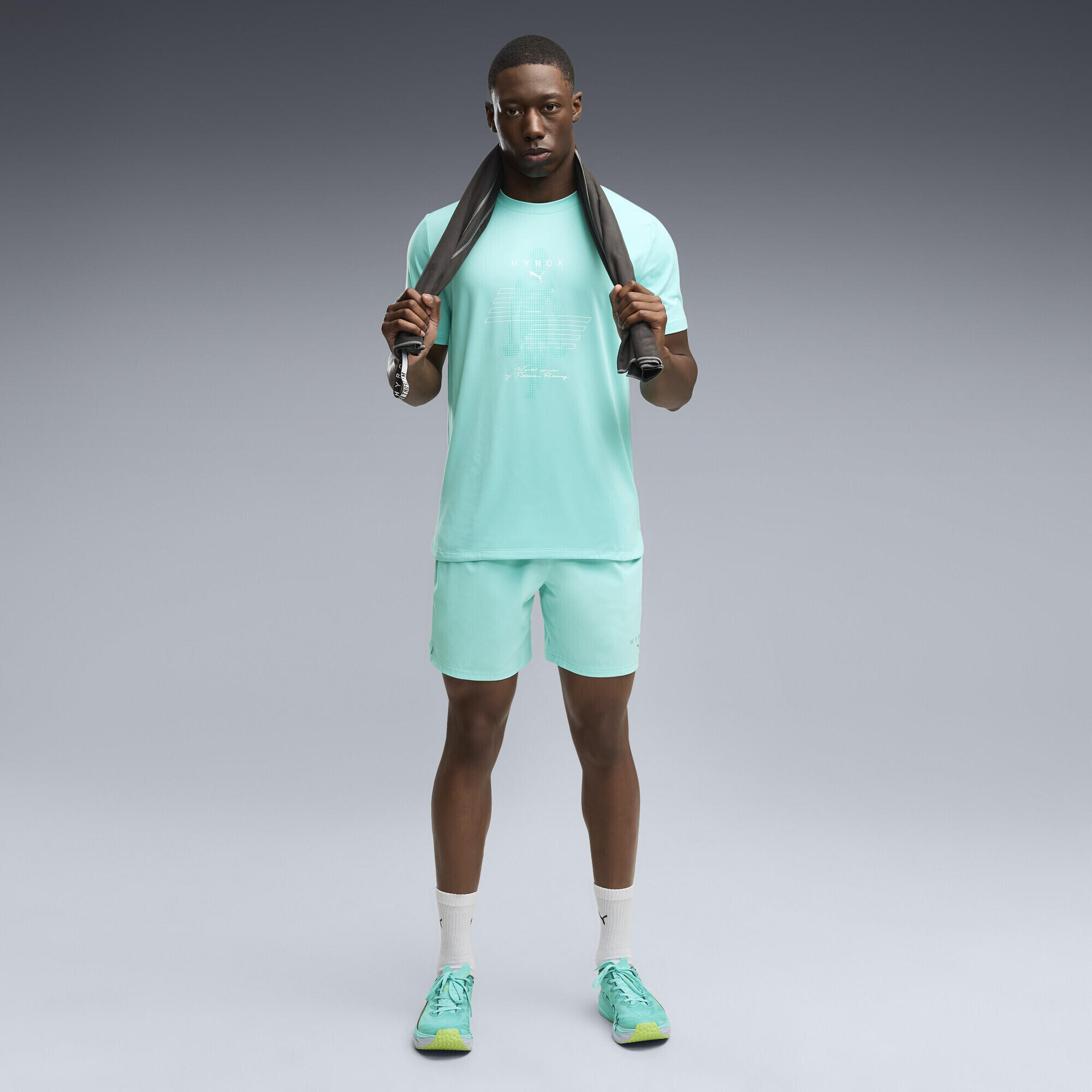 PUMA x HYROX CLOUDSPUN ThermoAdapt T-shirt voor heren PUMA 4/5