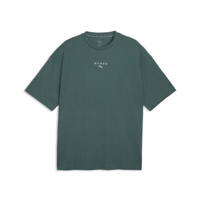 Puma x hyrox lifestyle oversized t-shirt voor heren puma