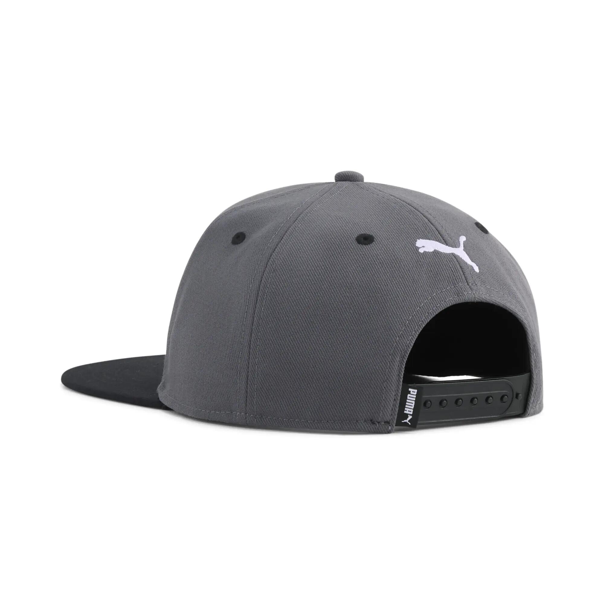 Boné adulto pala plana logótipo bordado Essentials No. 1 Logo Cap PUMA 4/4