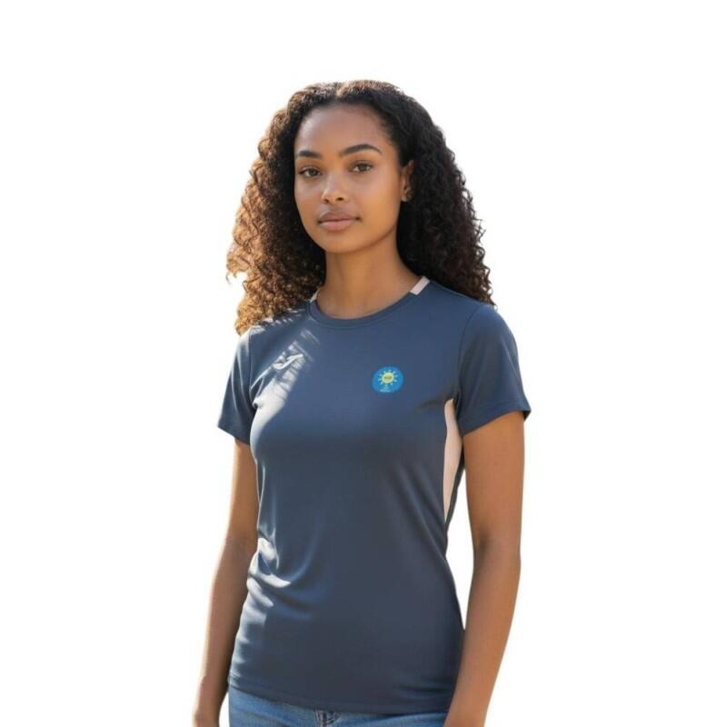 Camiseta azul Joma tenis-pádel mujer 2/2