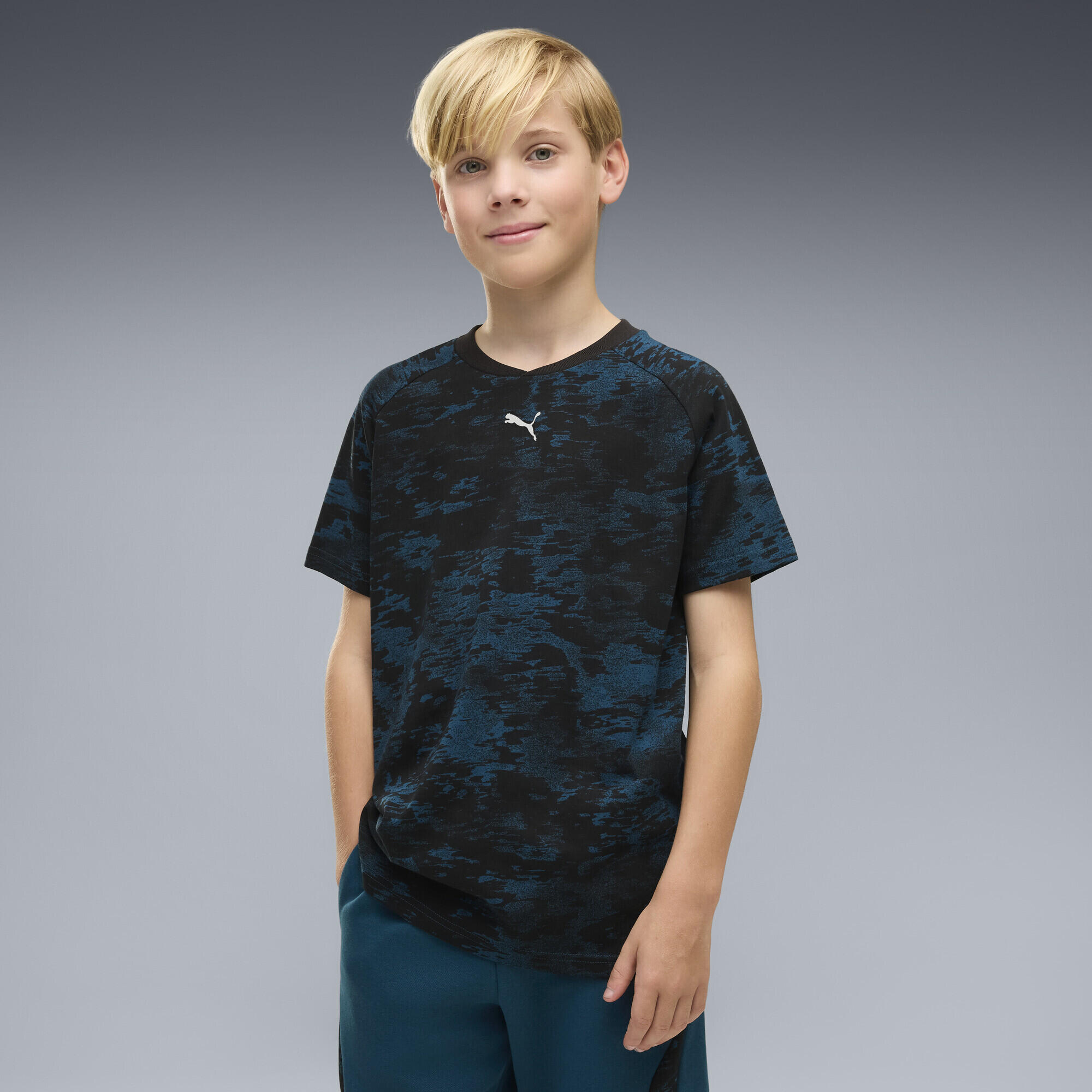 T-shirt PUMA Sport Camo Enfant et Adolescent PUMA 2/5