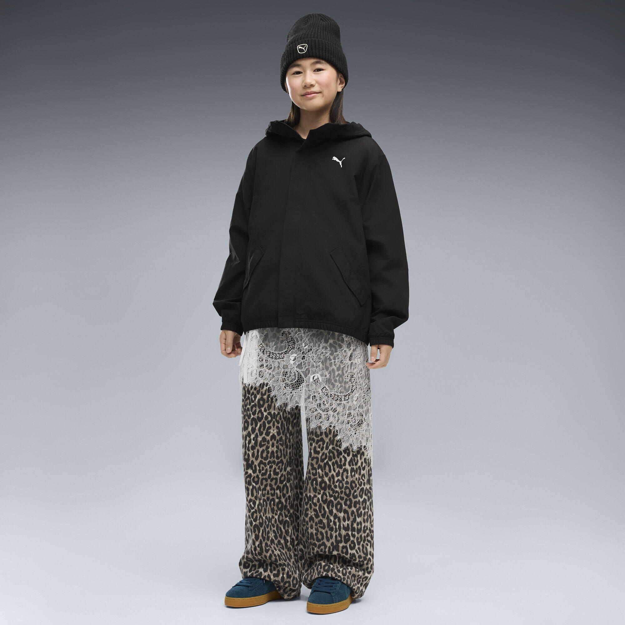 Fleece Lined Relaxed Jacke Jugendliche PUMA 4/5