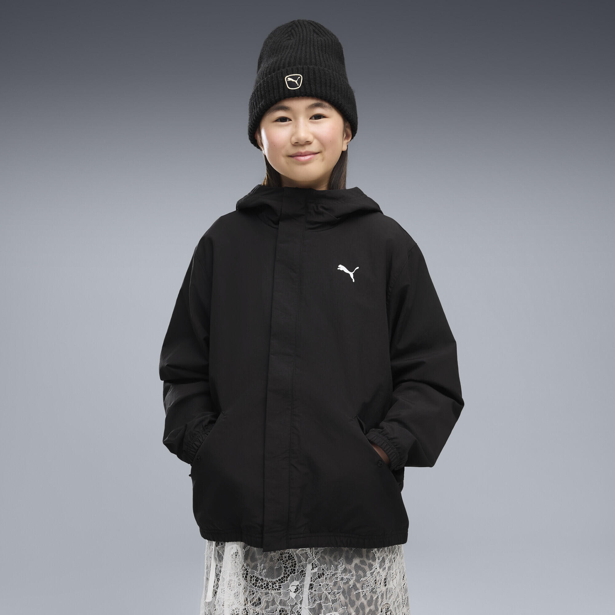 Fleece Lined Relaxed Jacke Jugendliche PUMA 2/5