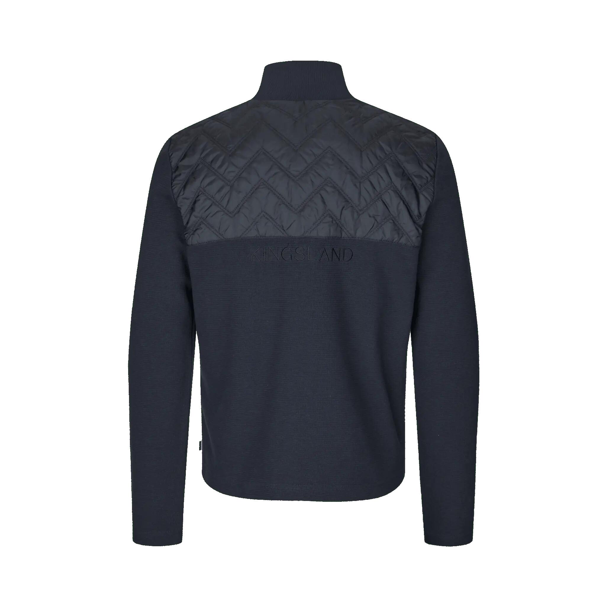 Kingsland Klledger Heren Gewatteerde Rijjas Blauw - 3/5