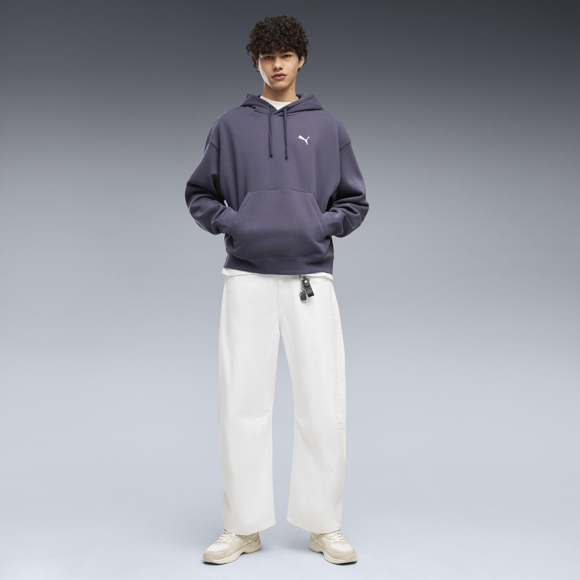 Essentials oversized hoodie voor heren PUMA 4/5