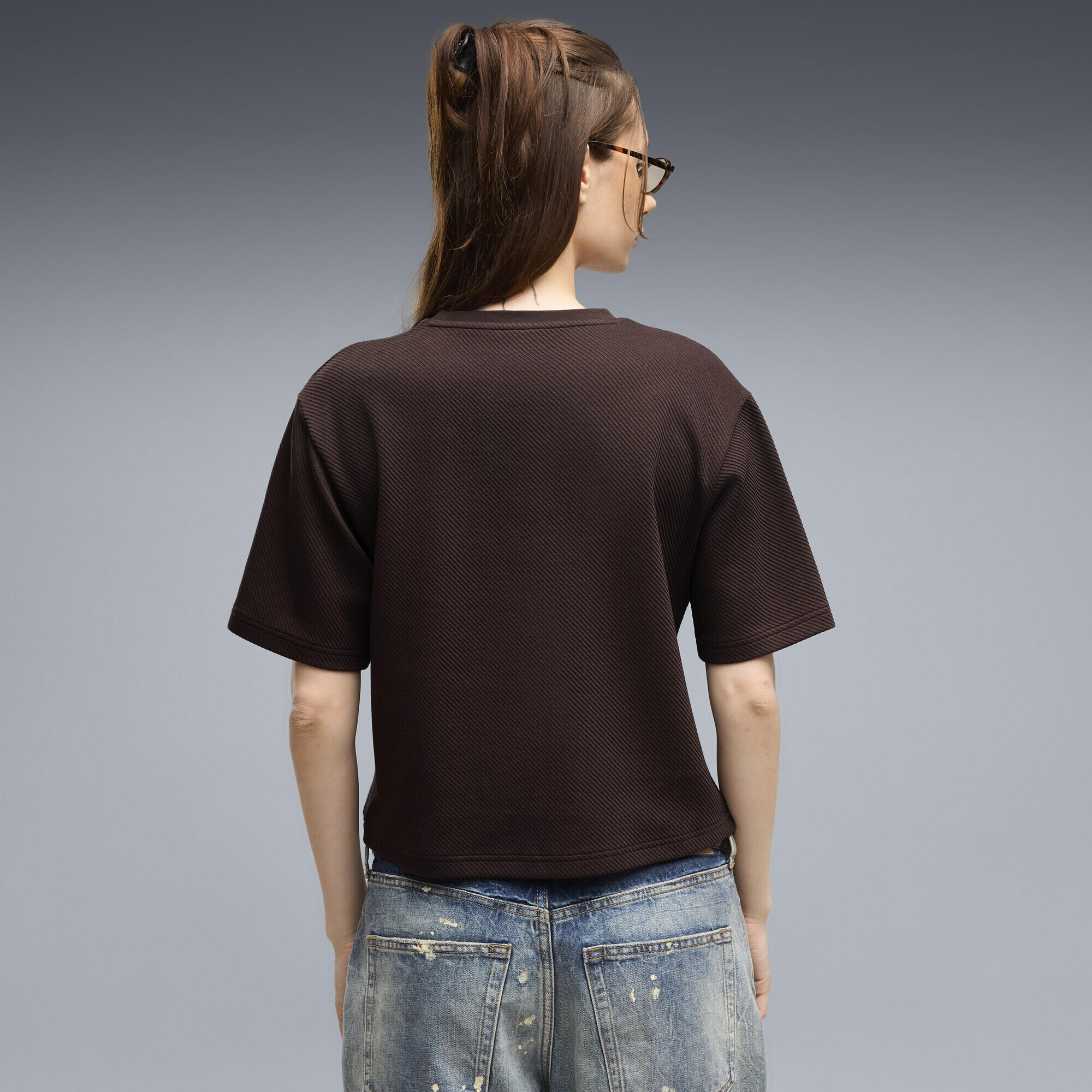 T-shirt Essentials Elevated dal taglio morbido da donna PUMA 3/5