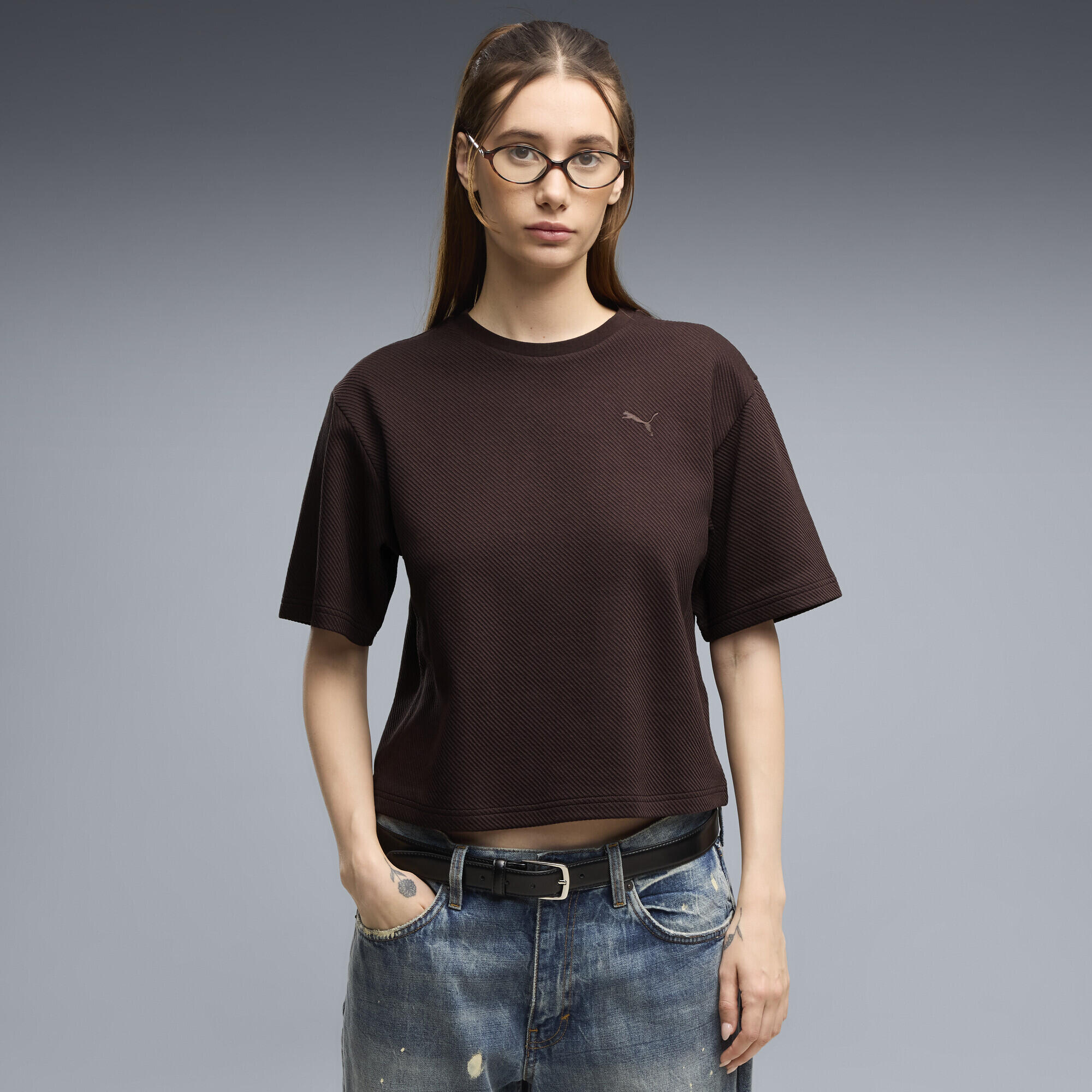 T-shirt Essentials Elevated dal taglio morbido da donna PUMA 2/5