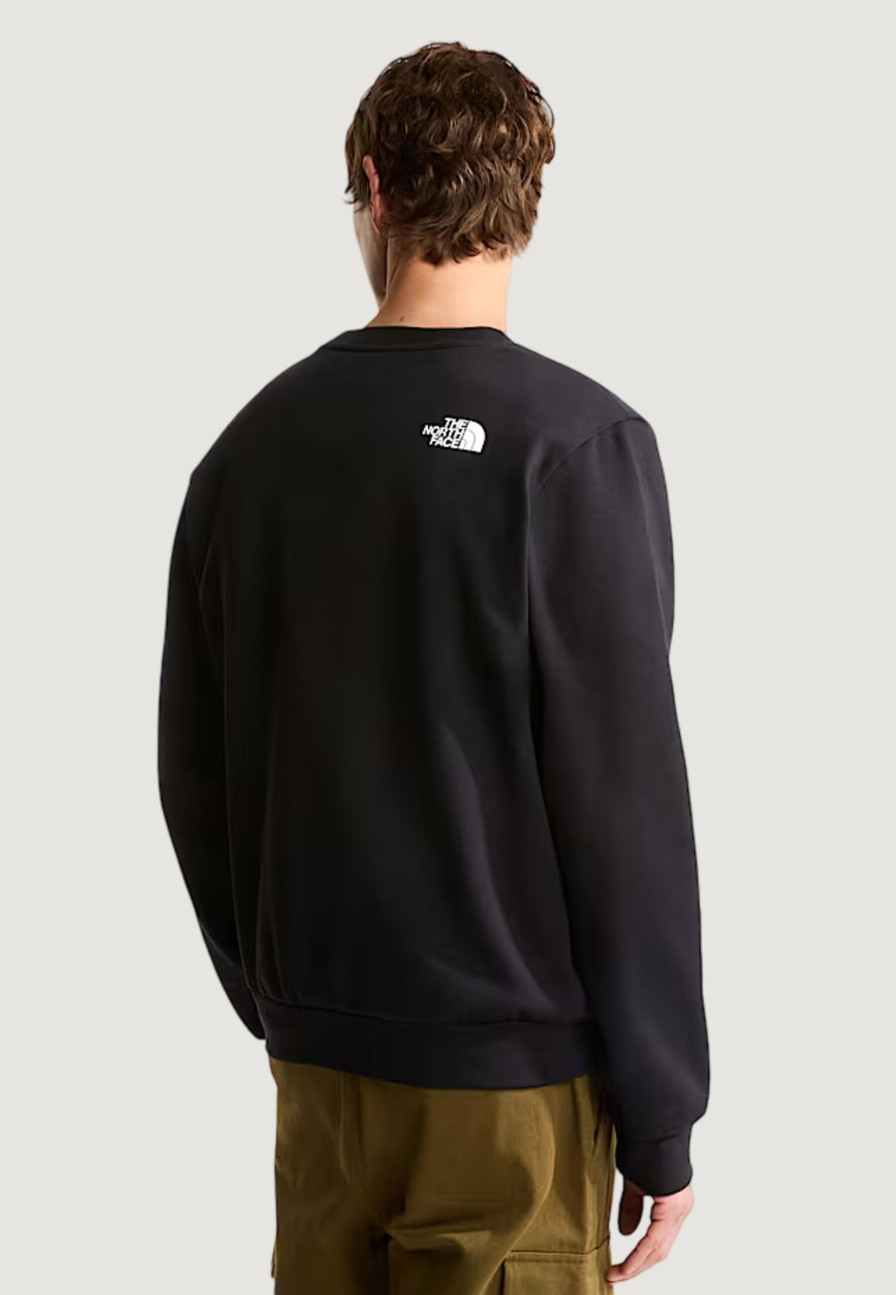 sweat-shirt M BOX HD REG CREW HOMME noir 3/5