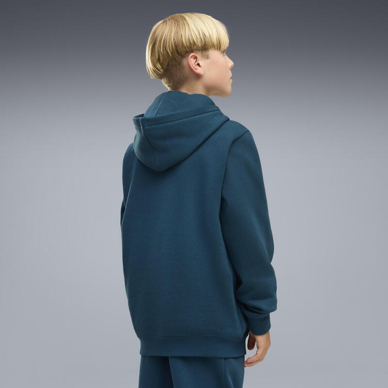 Manșoane Compresie Alergare Copii Fleece Glugă Lung Kangaroo ESS No. 1 Logo PUMA