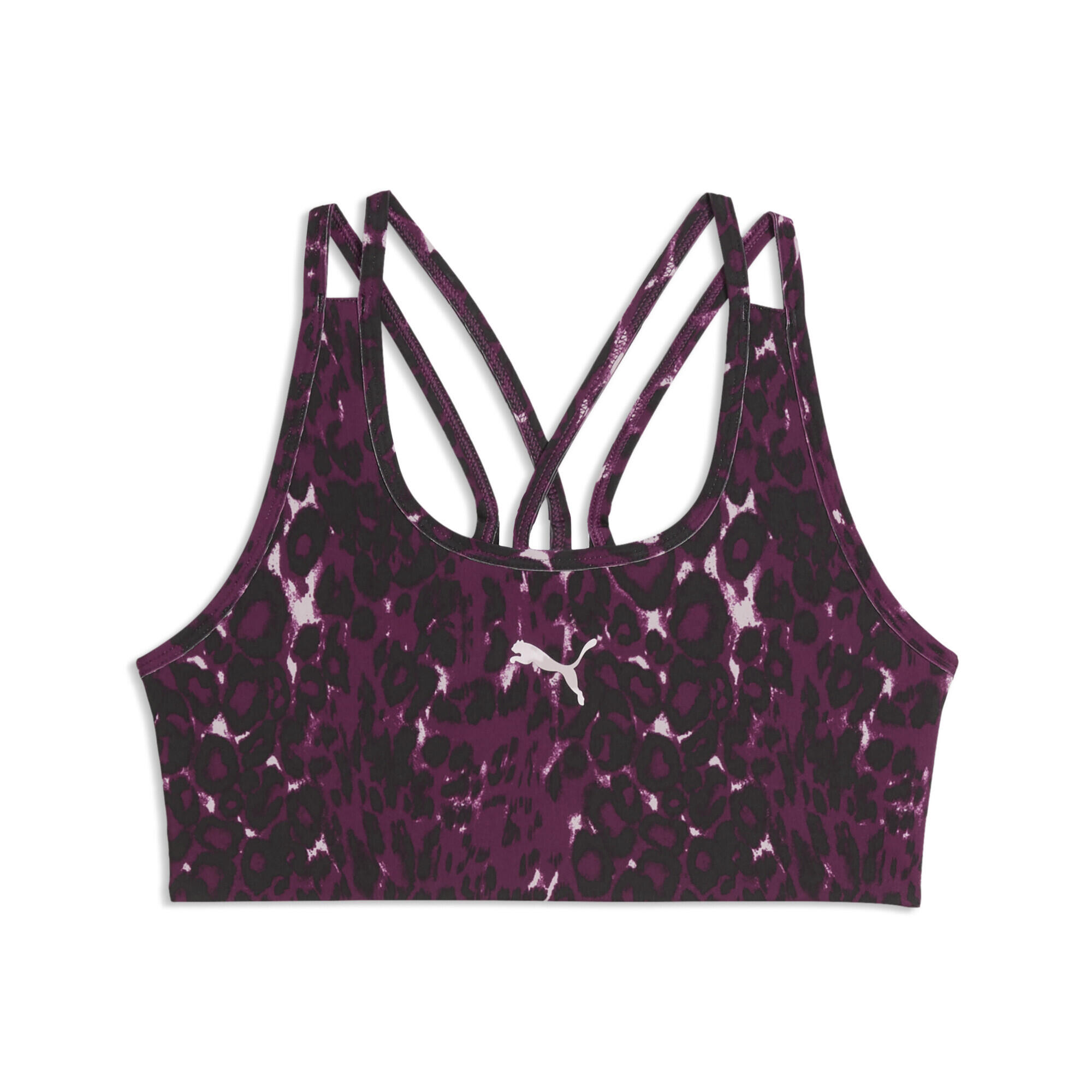 Sutien sport Train All Day Essentials Printed Crossover, fete, PUMA