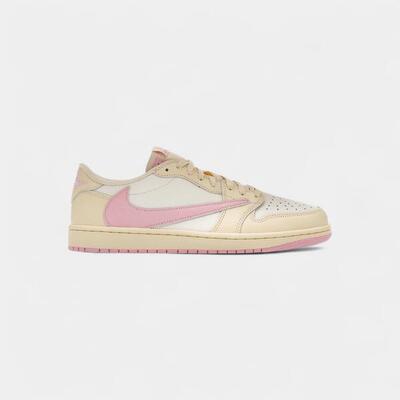 Jordan 1 retro low og sp travis scott shy pink
