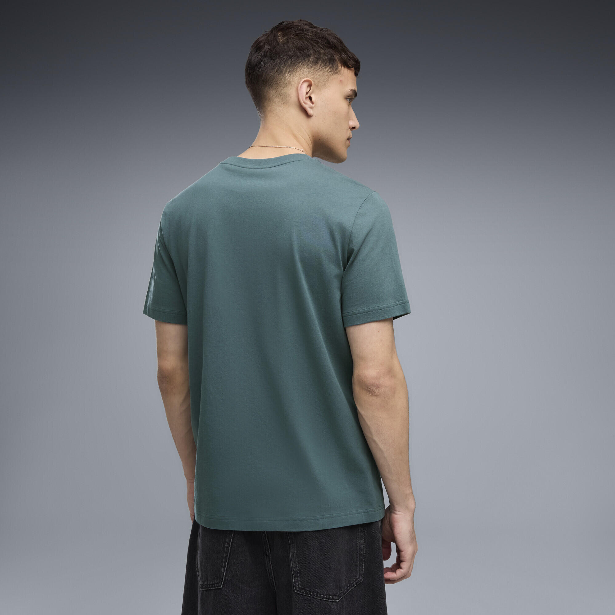 Essentials 2 Colour No. 1 Logo T-shirt voor heren PUMA 3/5