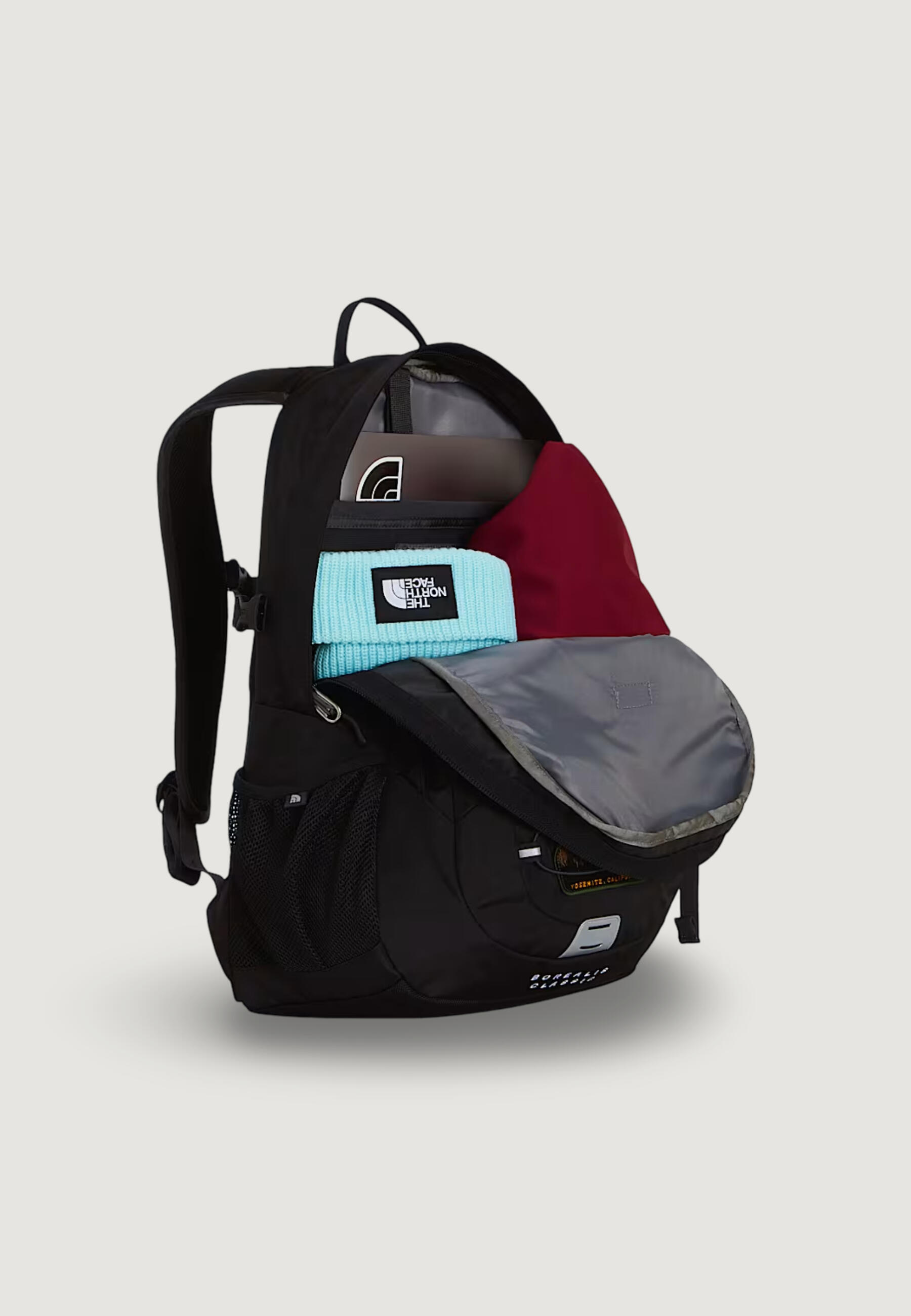 Zaini Uomo BOREALIS CLSSC PATCH Nero 4/5