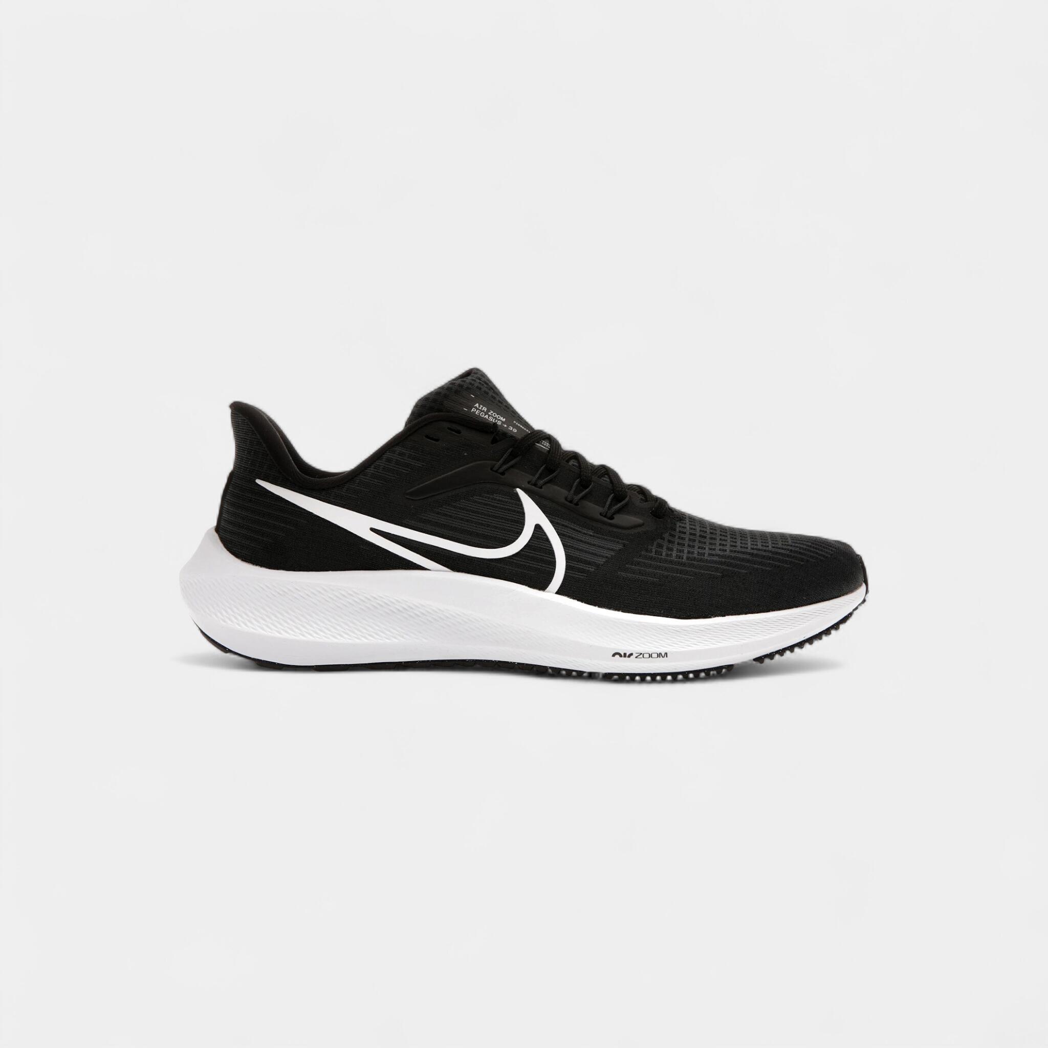 Nike Air Zoom Pegasus 39 Black White 1/4