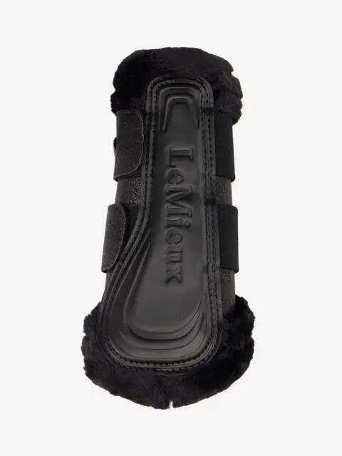 Lemieux Brilliance Fleece Edged Brushing Boot Zwart - 7/7
